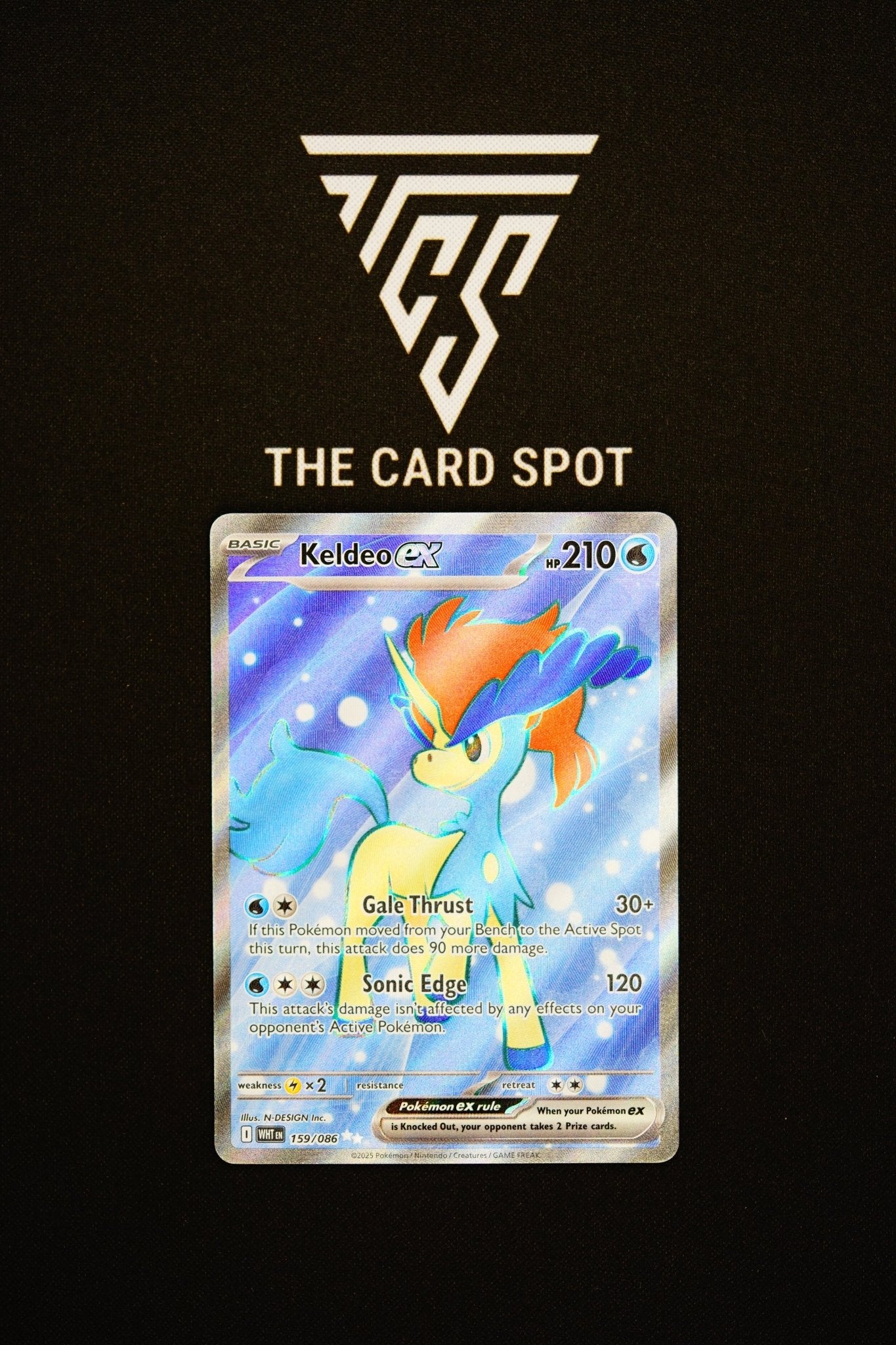 159/086 - Keldeo Ex - Pokemon TCG - THE CARD SPOT PTY LTD.