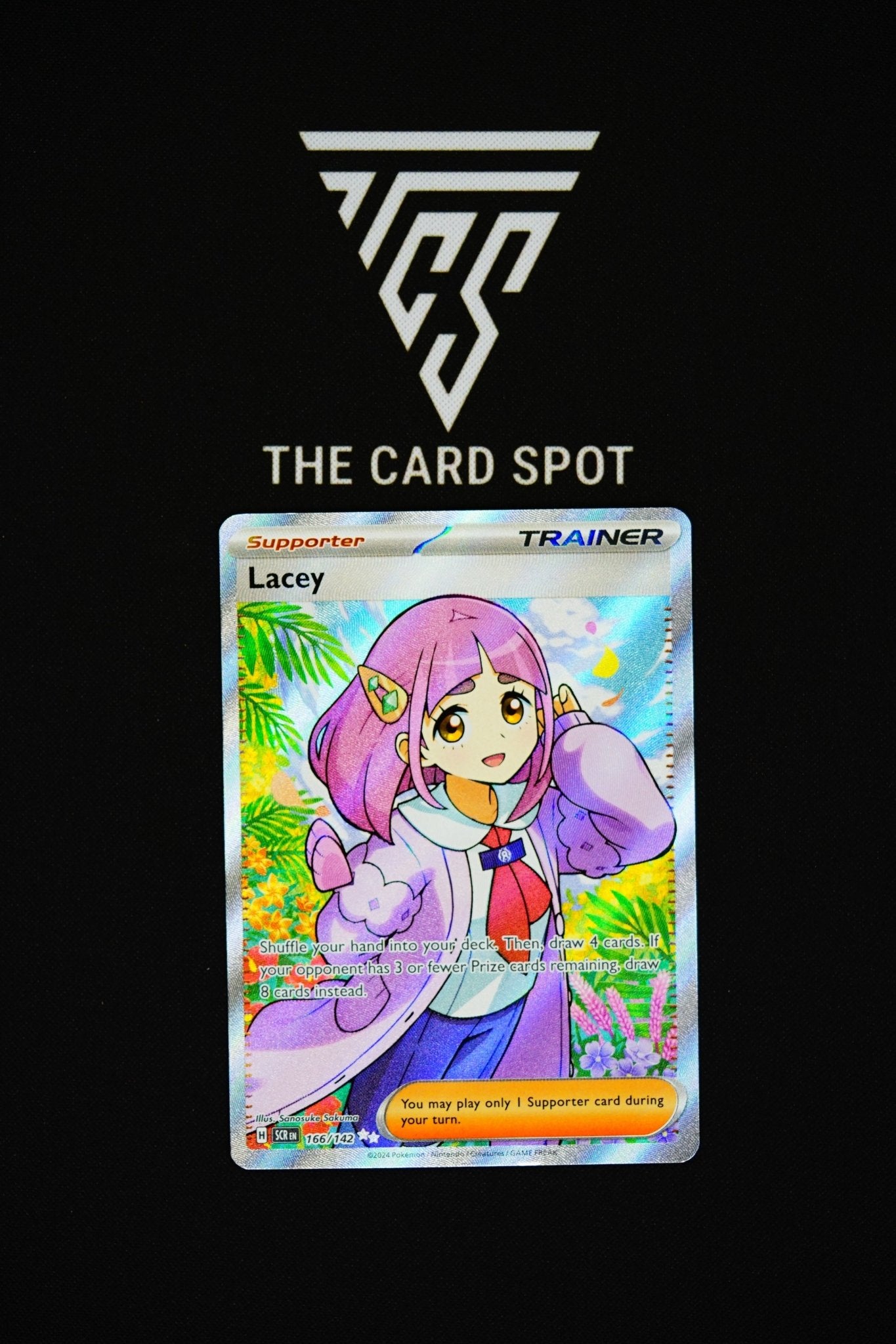 166/142 - Lacey - Pokemon TCG THE CARD SPOT PTY LTD. 166/142 - Lacey - Pokemon TCG THE CARD SPOT PTY LTD.