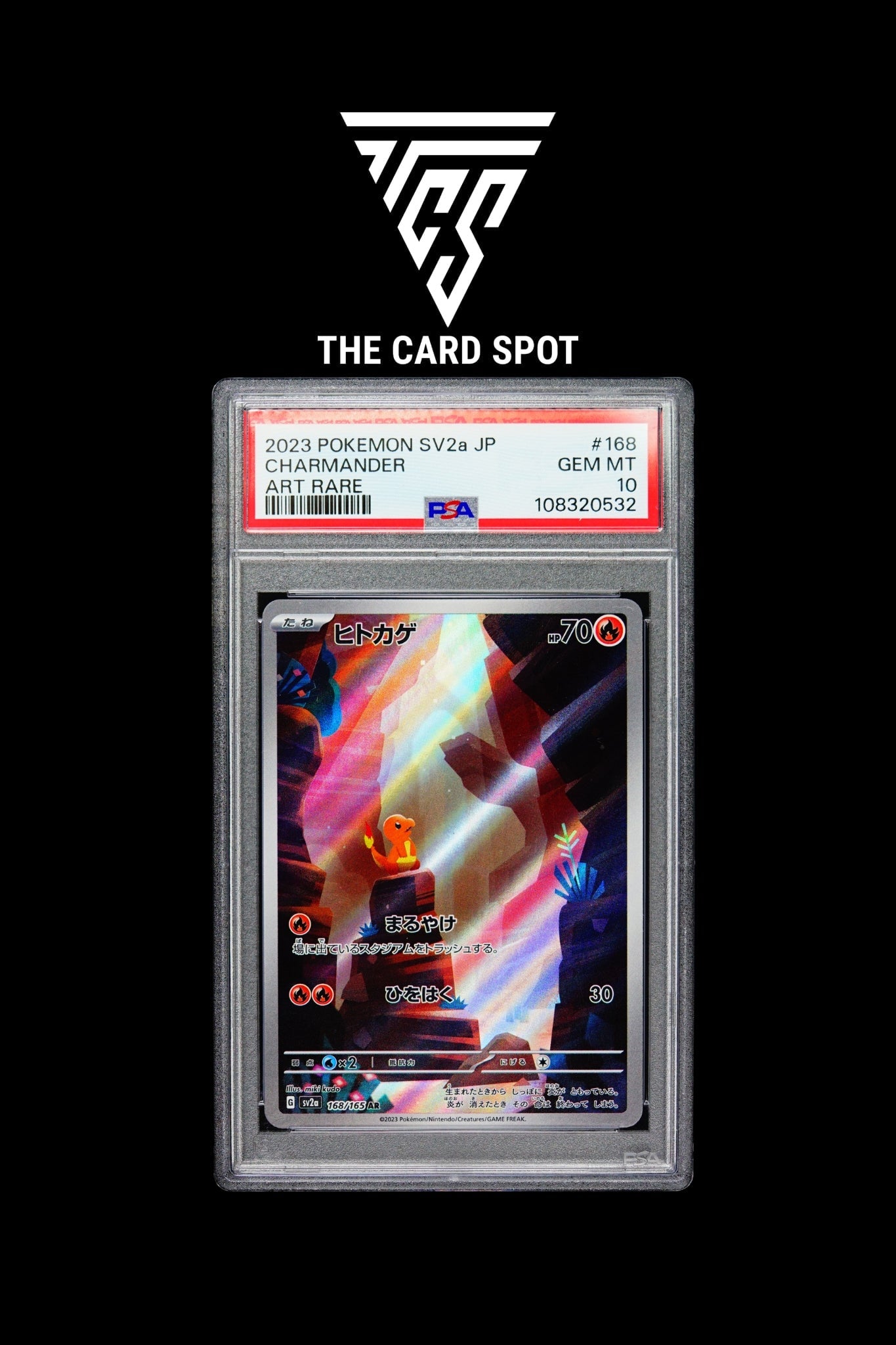 168/165 Charmander PSA 10 - Pokemon TCG - THE CARD SPOT PTY LTD.