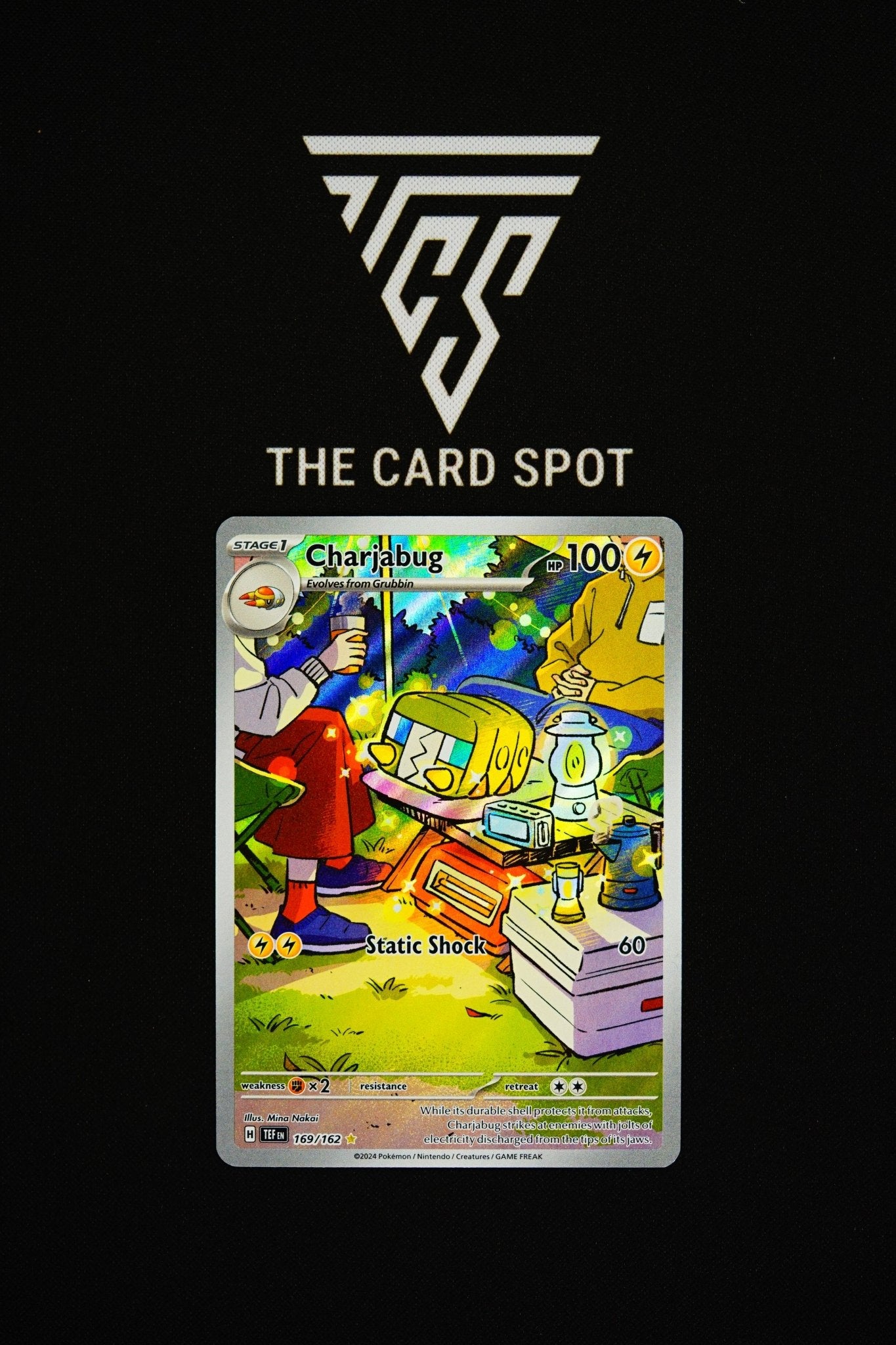 169/162 Charjabug - Pokemon TCG - THE CARD SPOT PTY LTD.