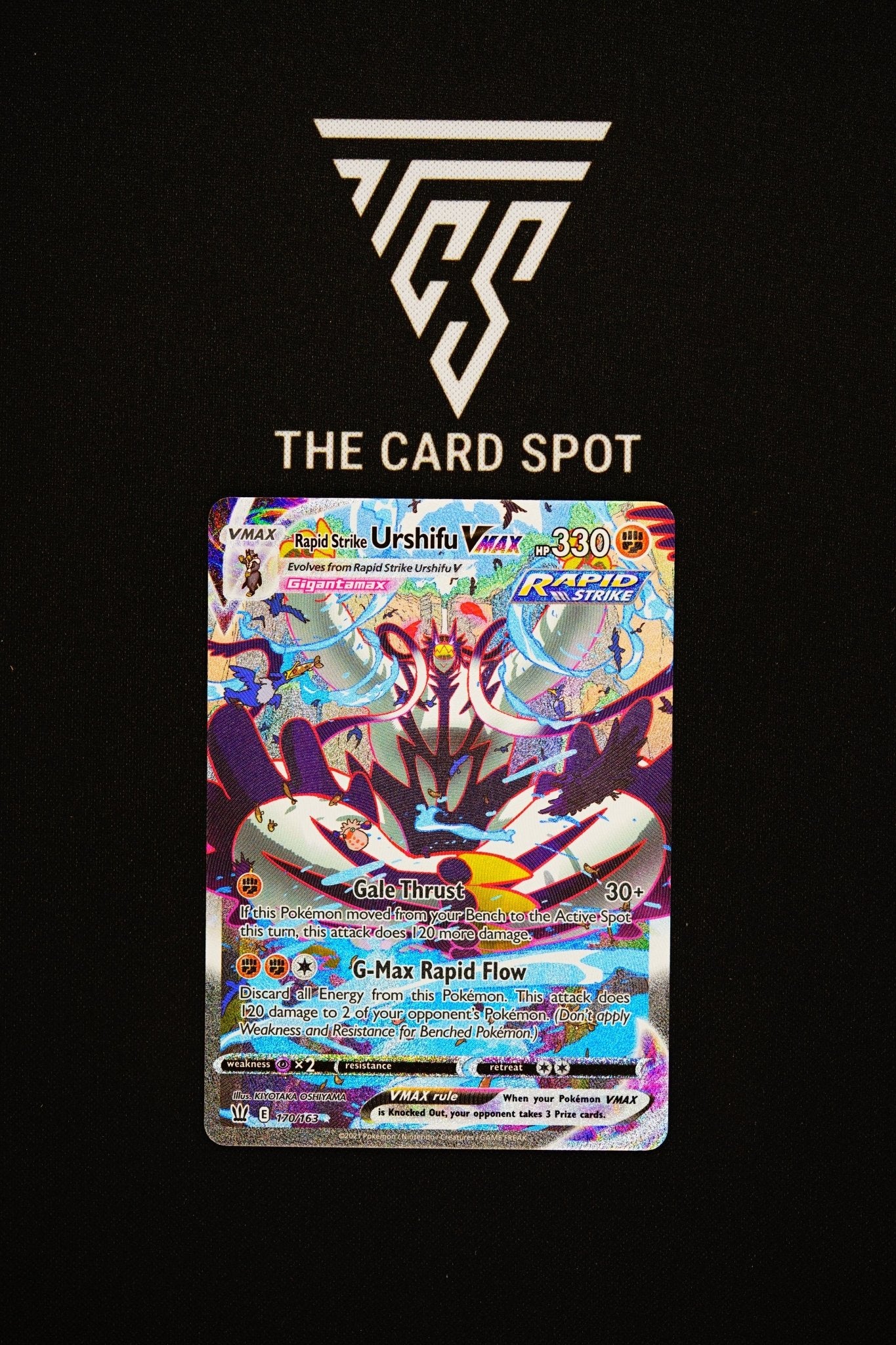 170/163 Rapid Strike Urshifu Vmax - Pokemon TCG - THE CARD SPOT PTY LTD.