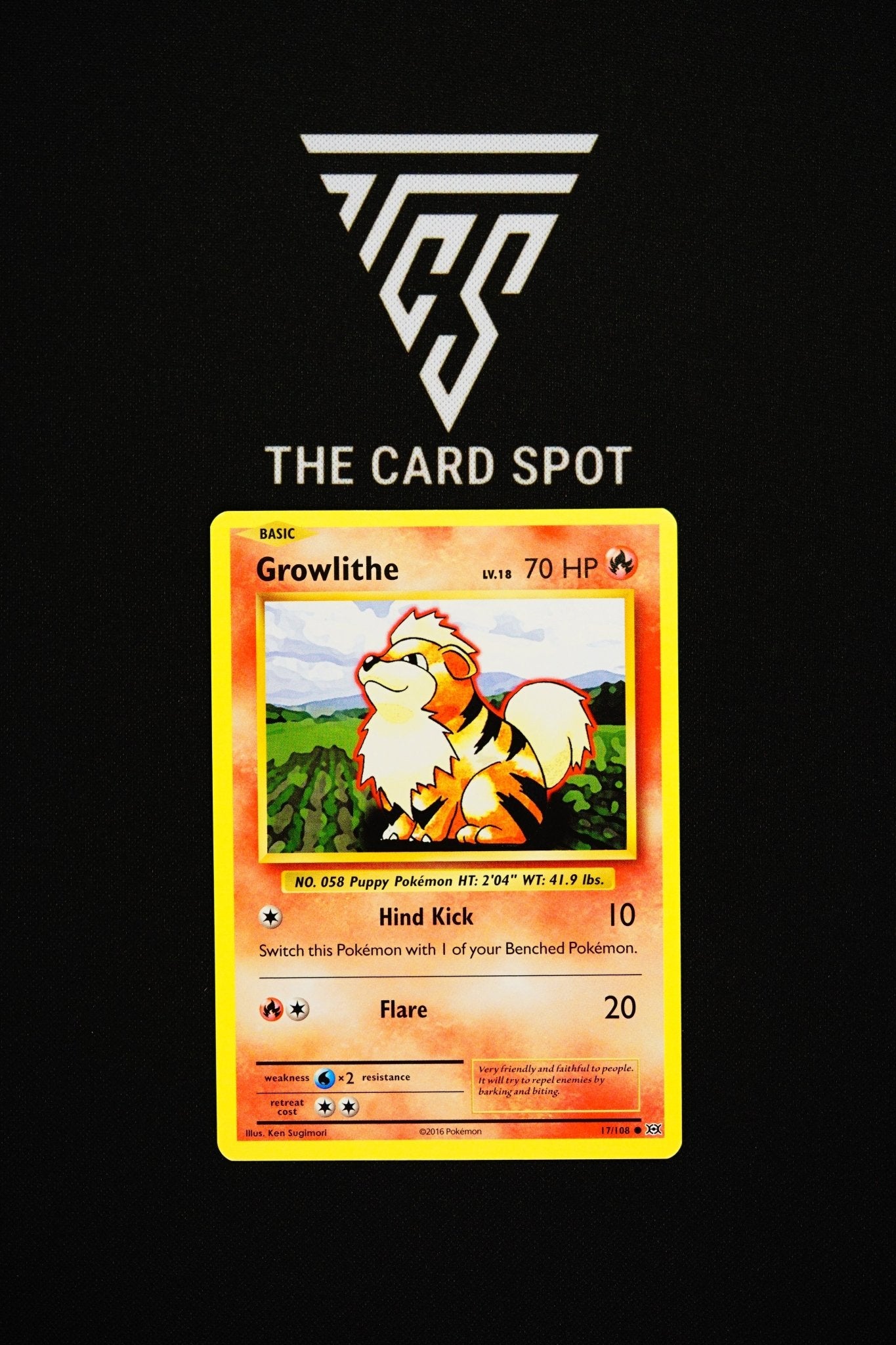 17/108 Growlithe - Pokemon TCG THE CARD SPOT PTY LTD. 17/108 Growlithe - Pokemon TCG THE CARD SPOT PTY LTD.