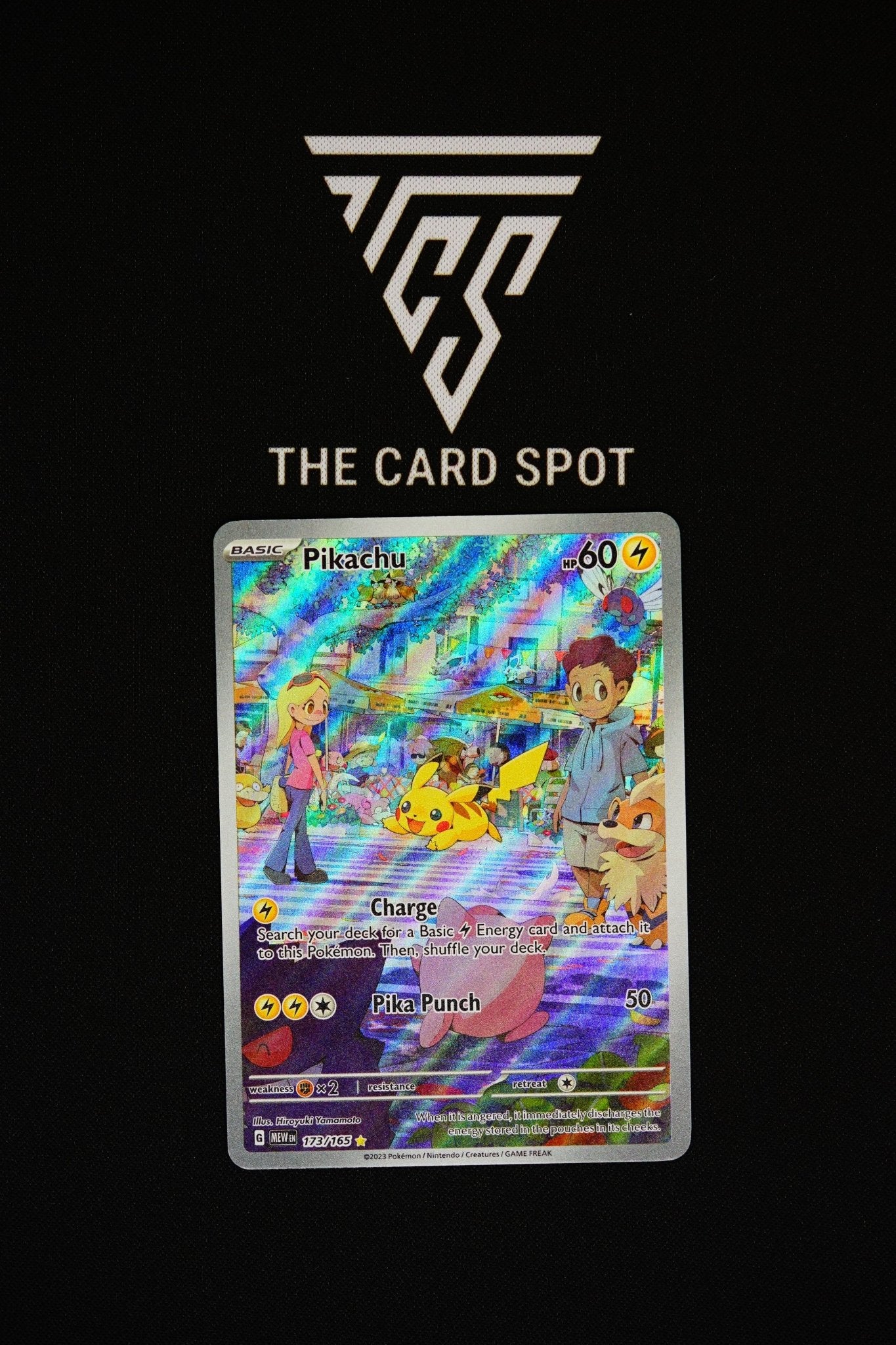 173/165 - Pikachu - Pokemon TCG - THE CARD SPOT PTY LTD.