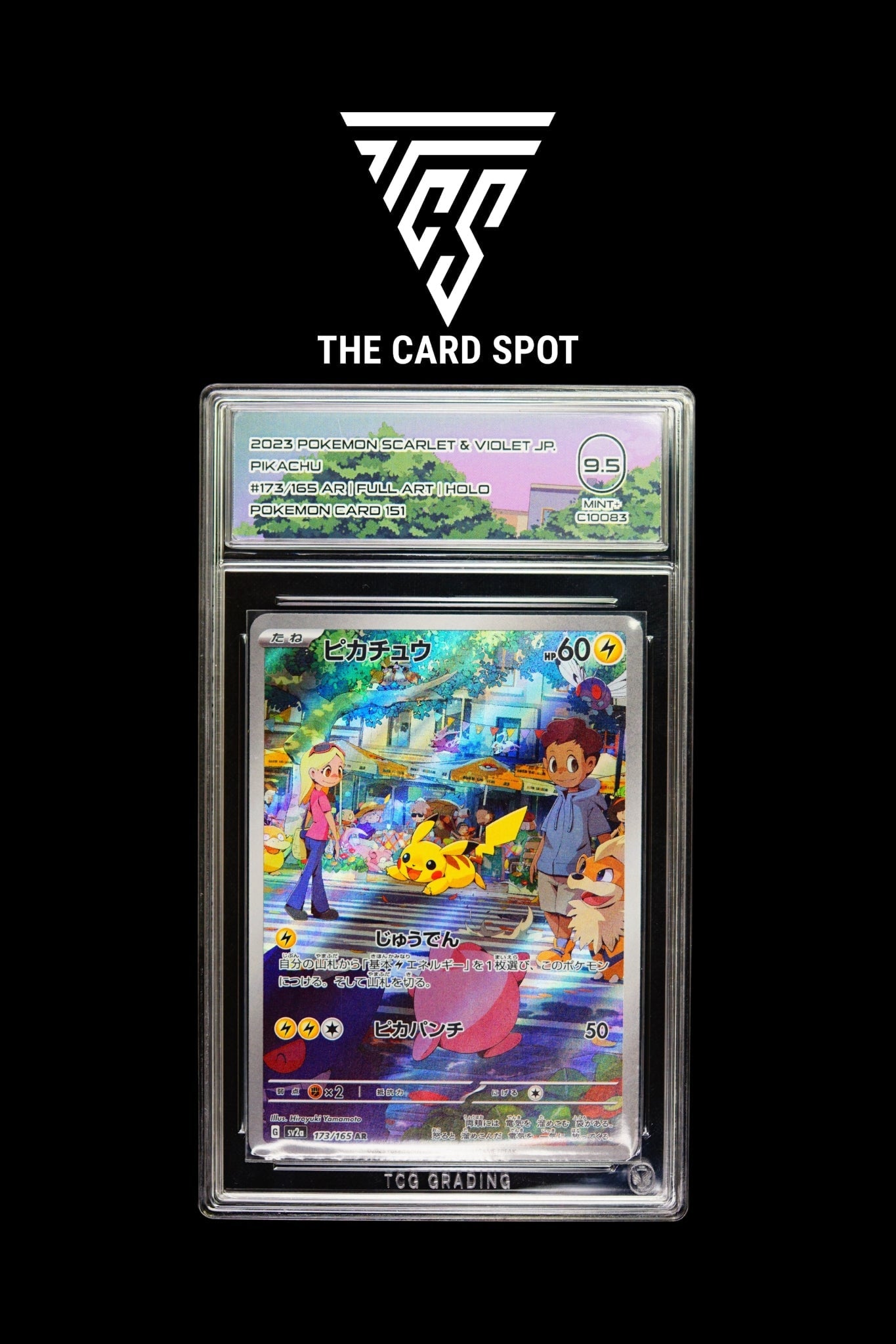 173/165 Pikachu TCG 9.5 - Pokemon TCG - THE CARD SPOT PTY LTD.