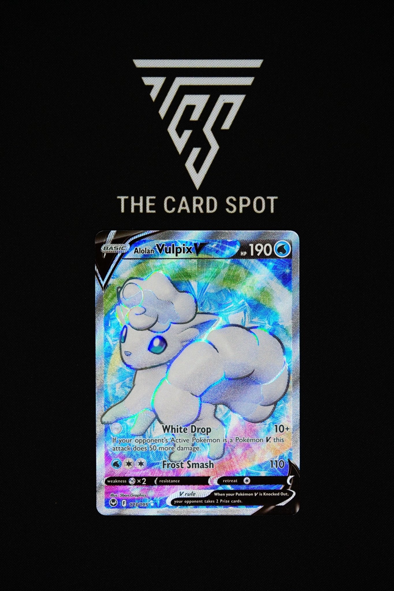 173/195 - Alolan Vulpix V - Pokemon TCG - THE CARD SPOT PTY LTD.