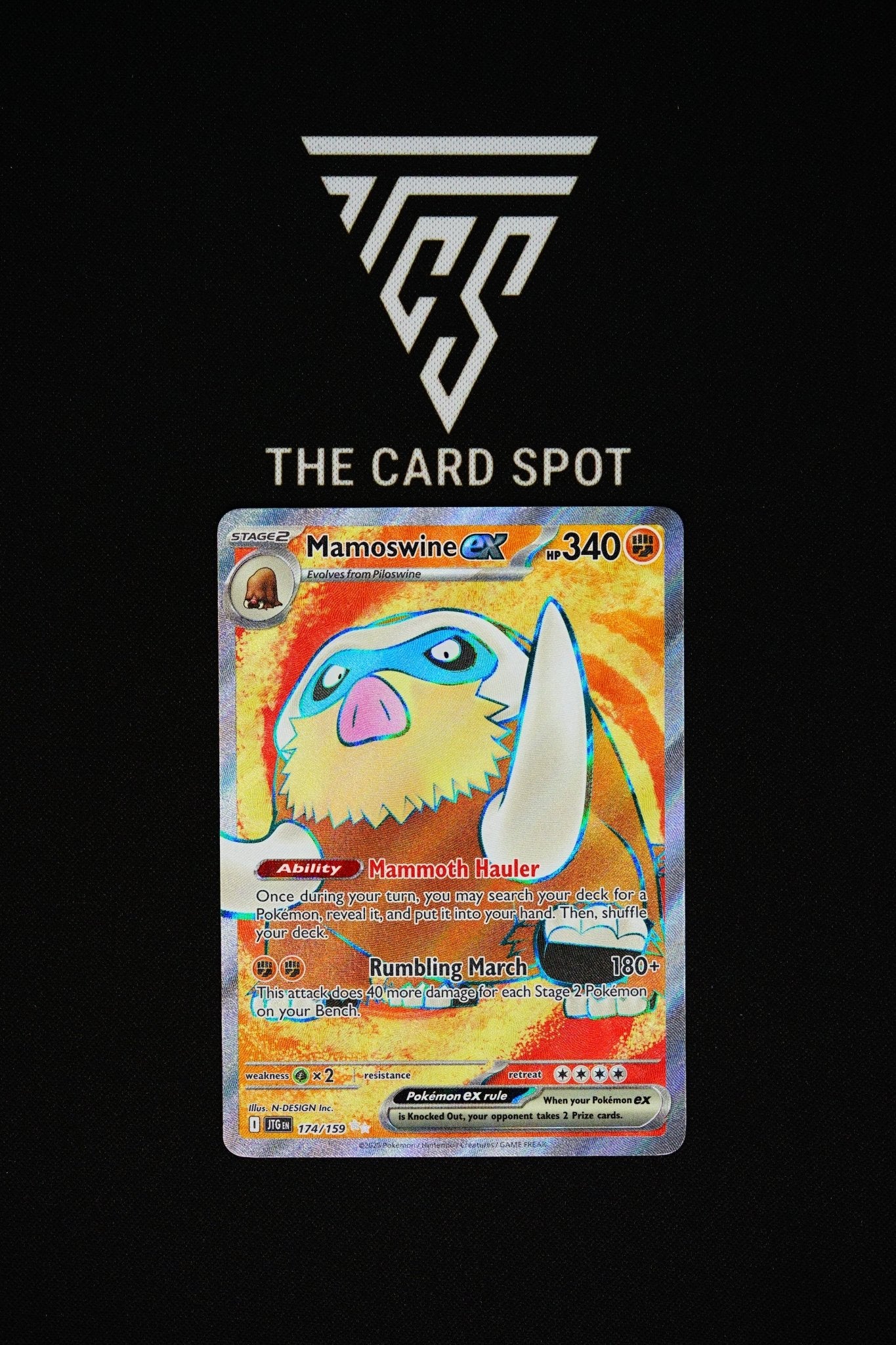174/159 - Mamoswine - Pokemon TCG - THE CARD SPOT PTY LTD.