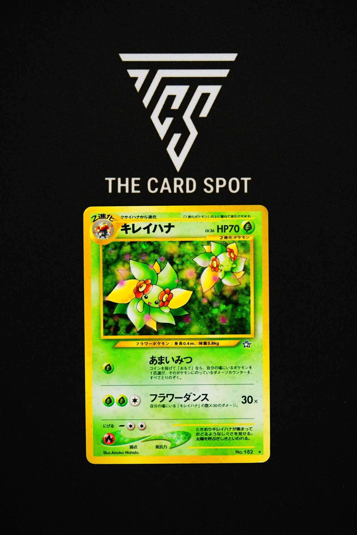 pokemon card bellossom Bellossom Neo 1 No.182 Card