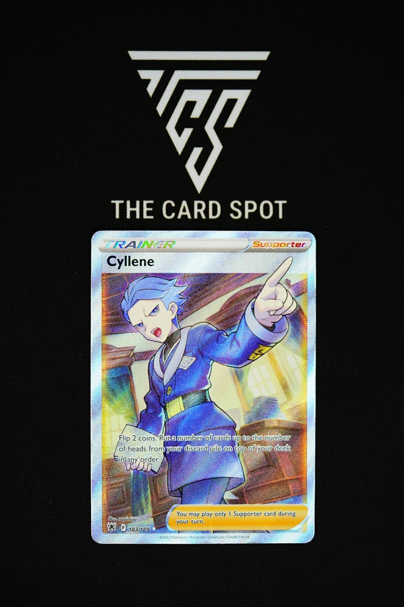 183/189 Cyllene Trainer - Pokemon TCG THE CARD SPOT PTY LTD. 183/189 Cyllene Trainer - Pokemon TCG THE CARD SPOT PTY LTD.