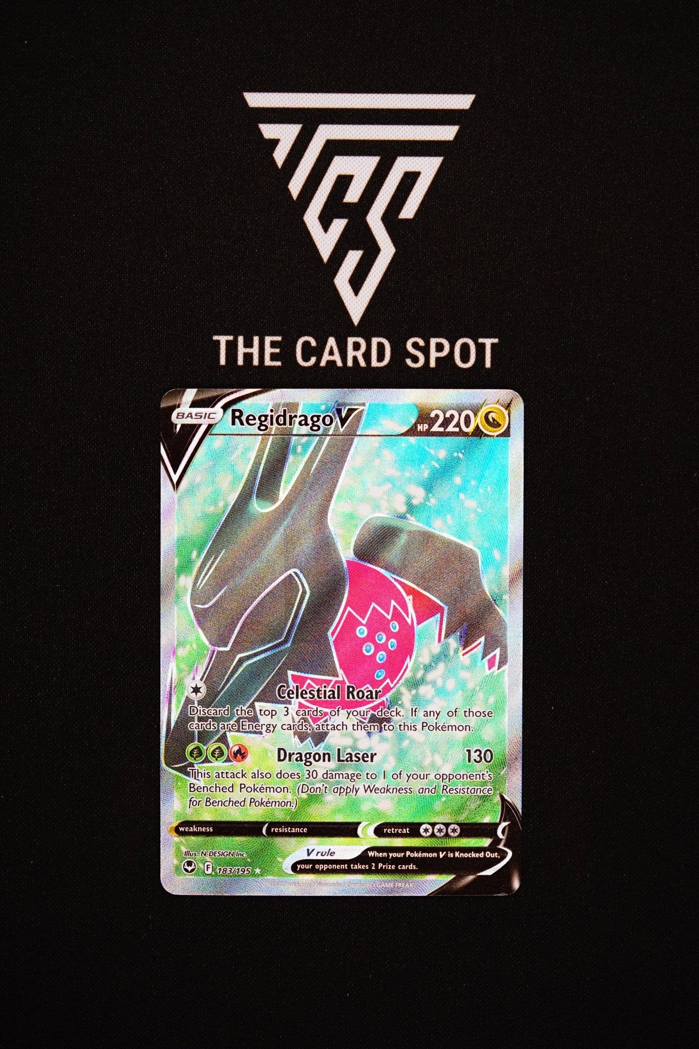 183/195 Regidrago V - Pokemon TCG - THE CARD SPOT PTY LTD.