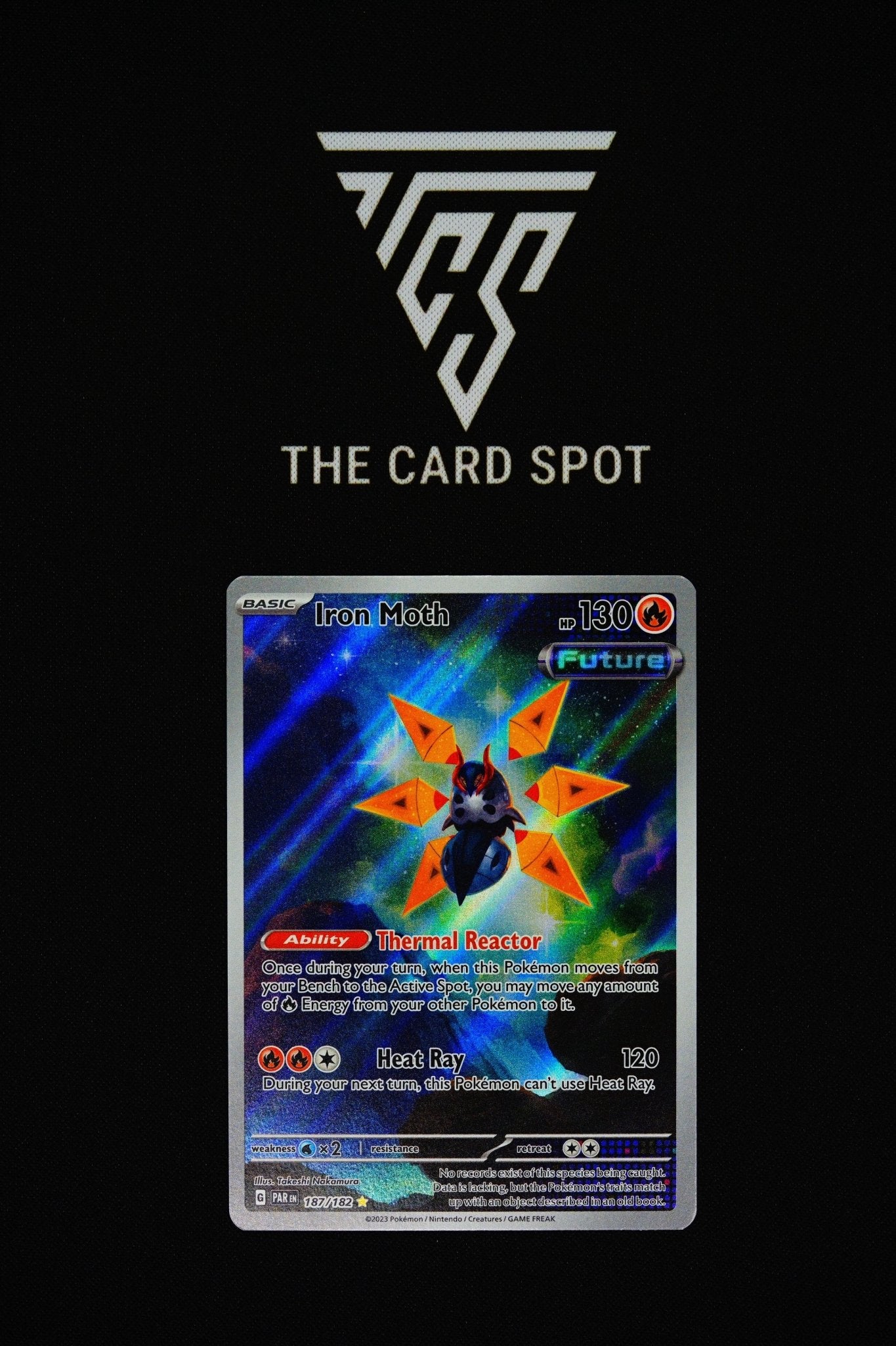 iron moth pokemon card value 187/182 - Iron Moth