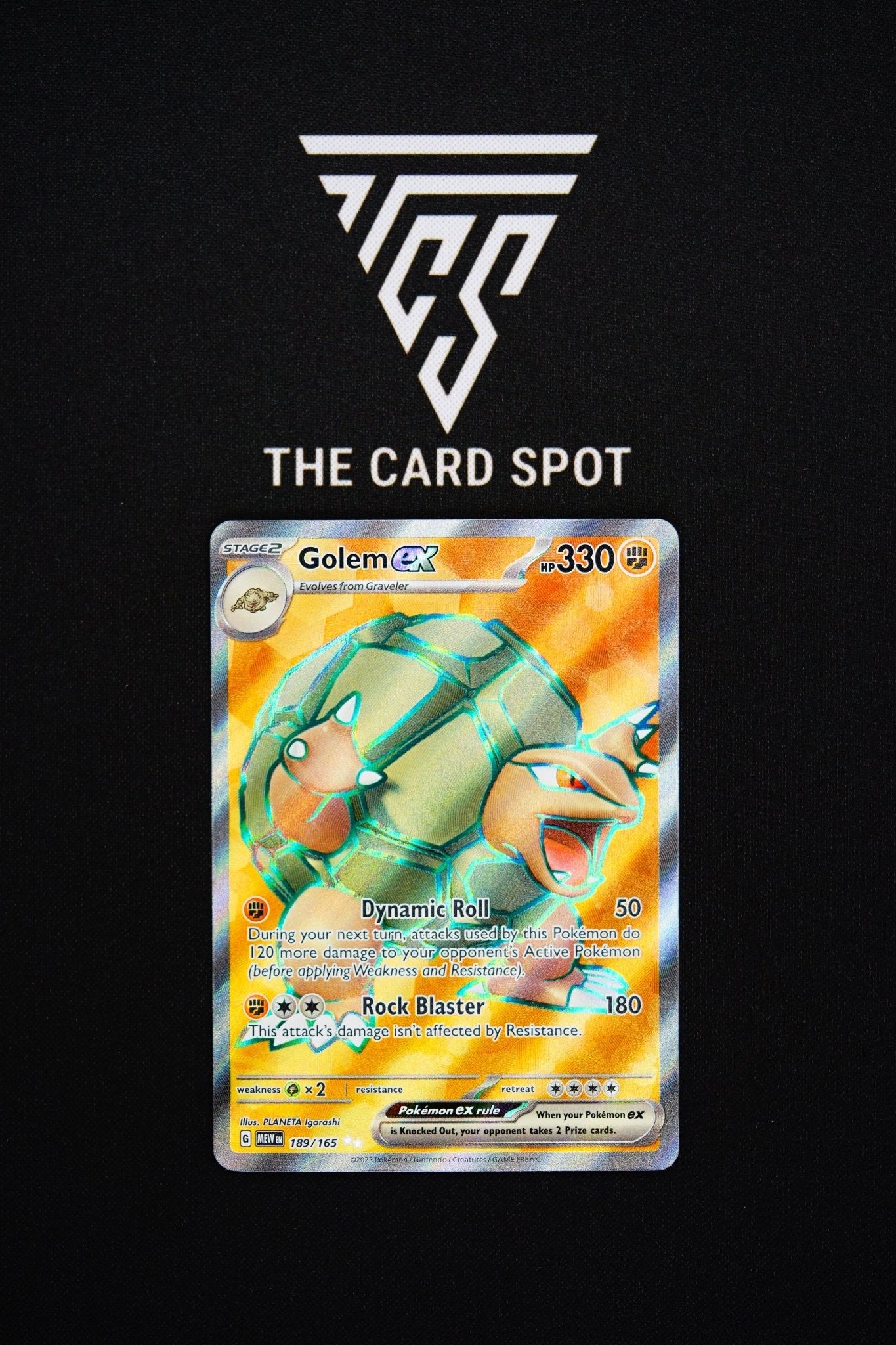 189/165 Golem Ex - Pokemon TCG - THE CARD SPOT PTY LTD.
