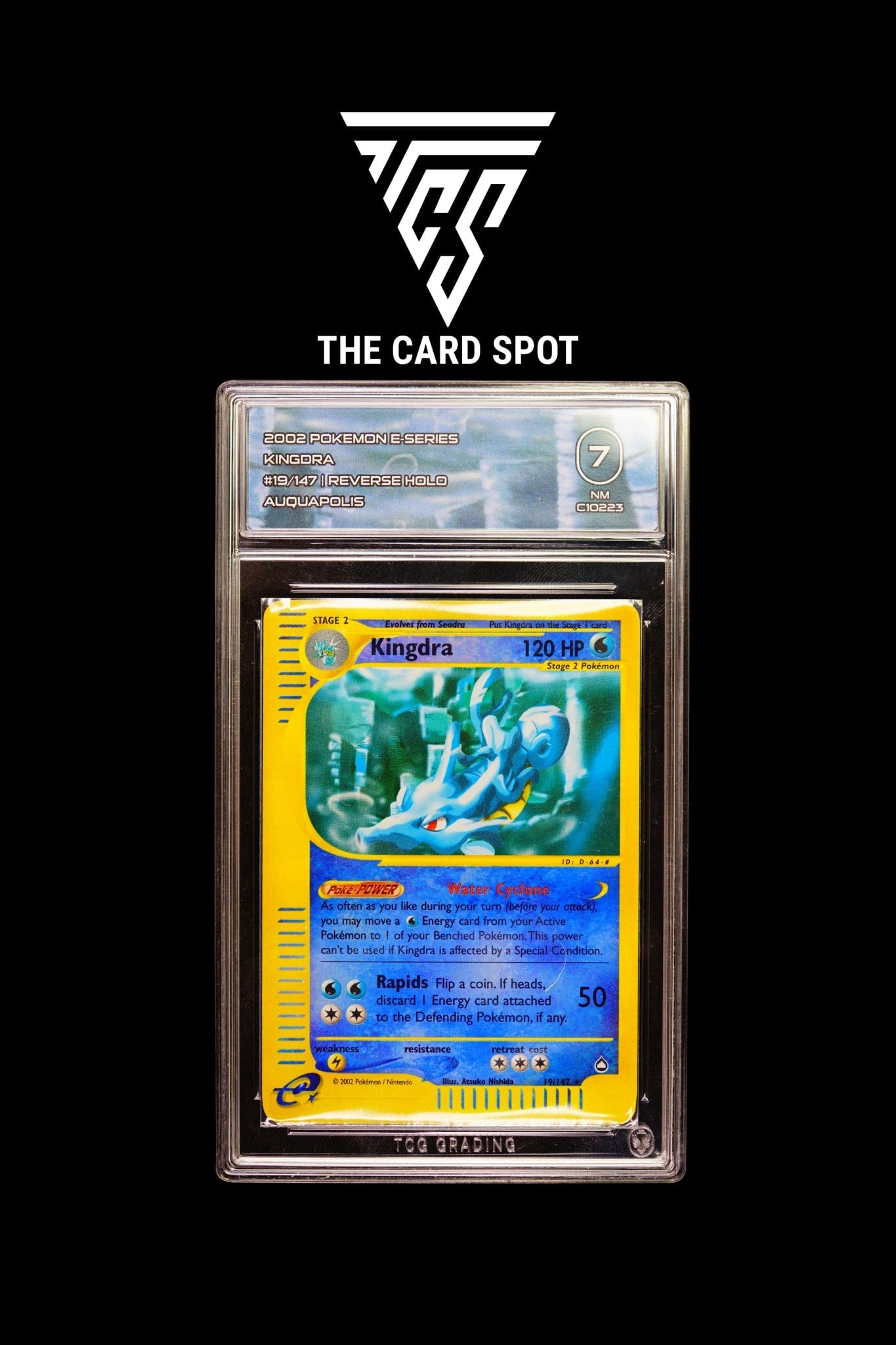 19/147 Kingdra TCG 7 - Pokemon TCG - THE CARD SPOT PTY LTD.