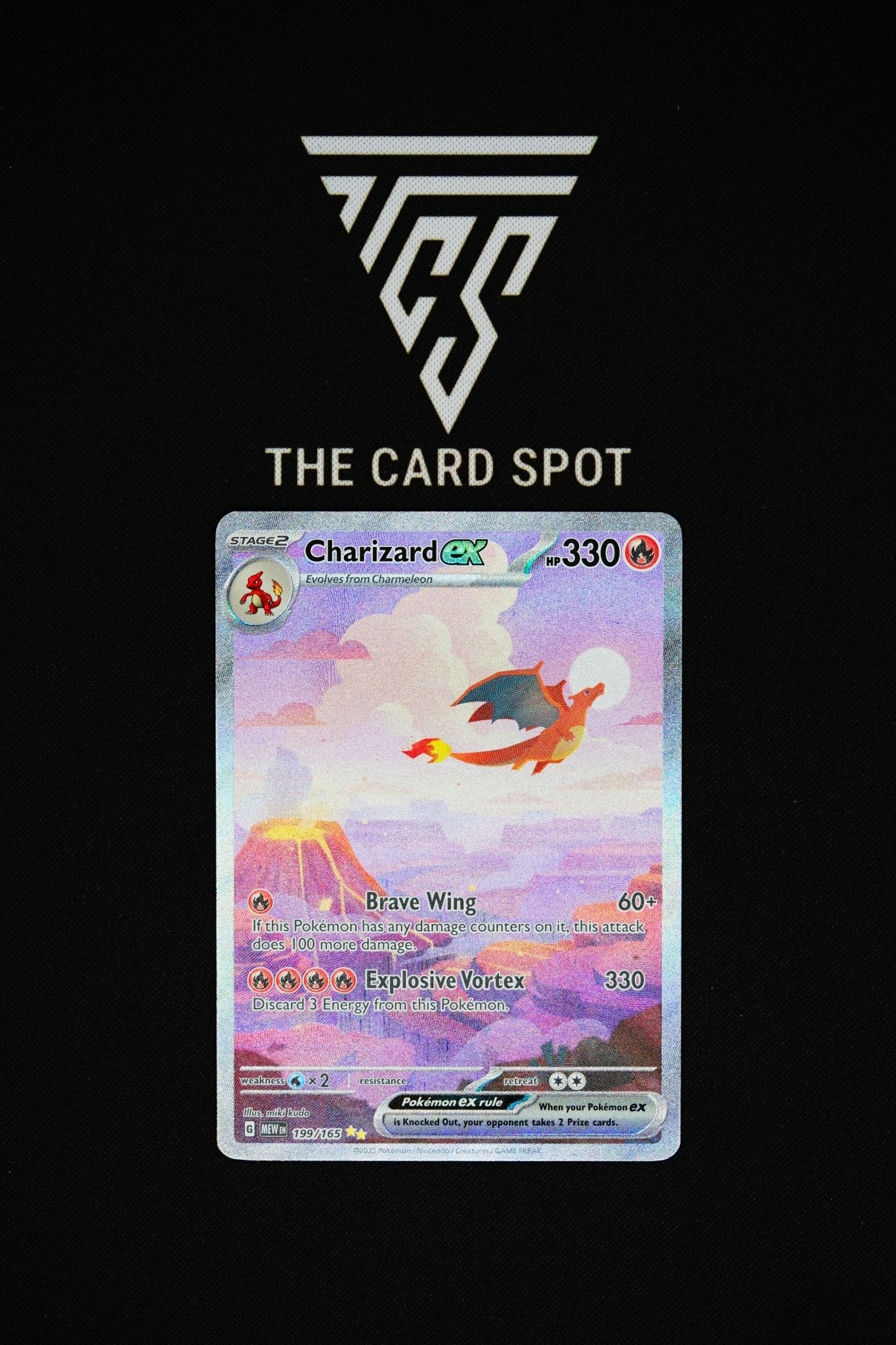 199/165 Charizard EX - Pokemon TCG - THE CARD SPOT PTY LTD.