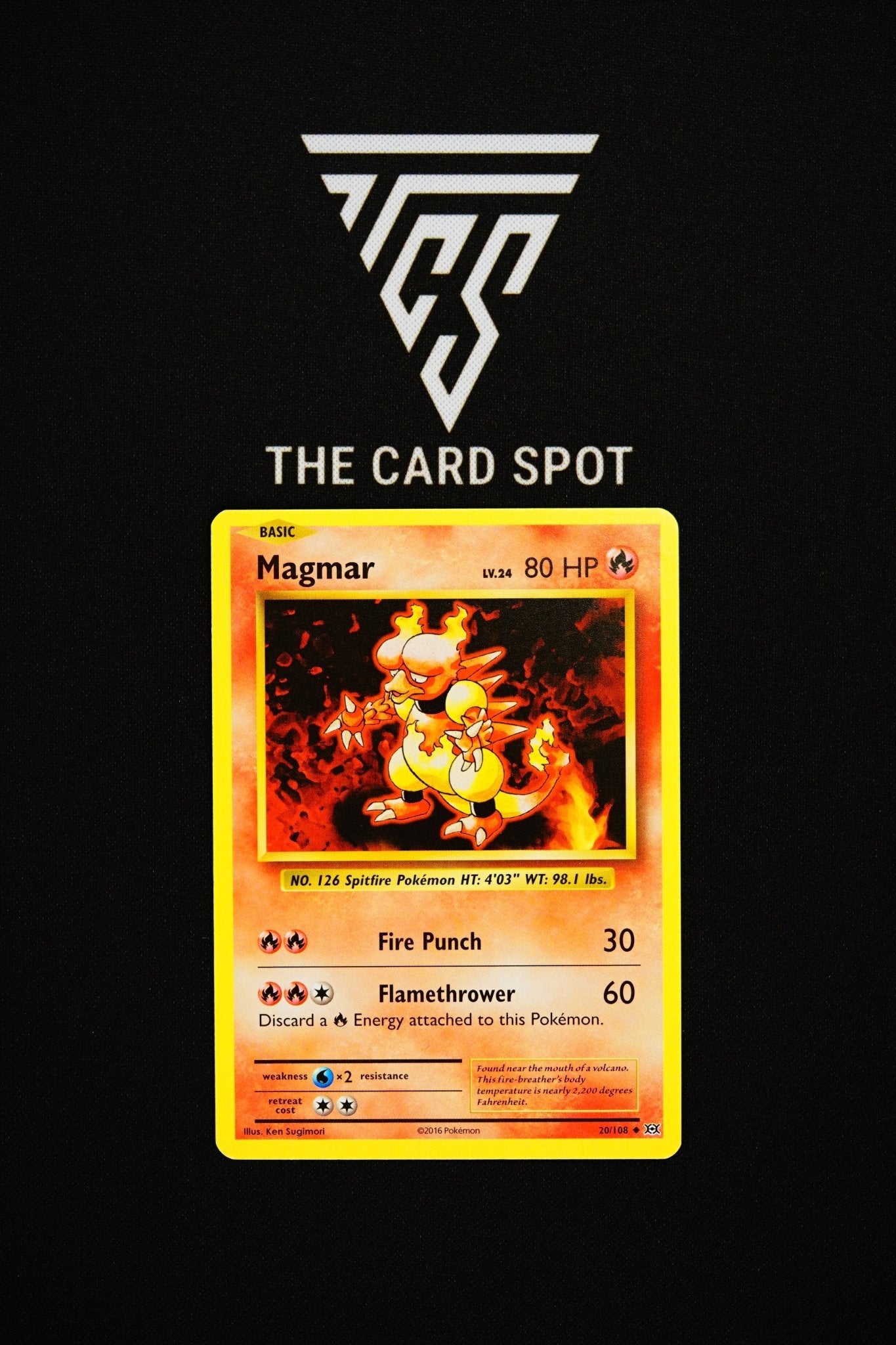 20/108 Magmar - Pokemon TCG - THE CARD SPOT PTY LTD.