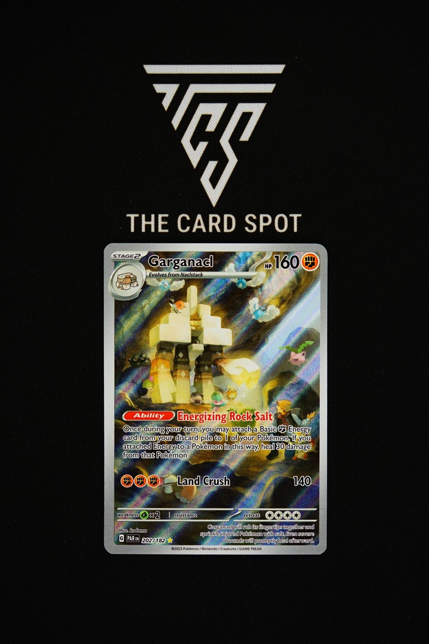 202/182 - Garganacl - Pokemon TCG - THE CARD SPOT PTY LTD.