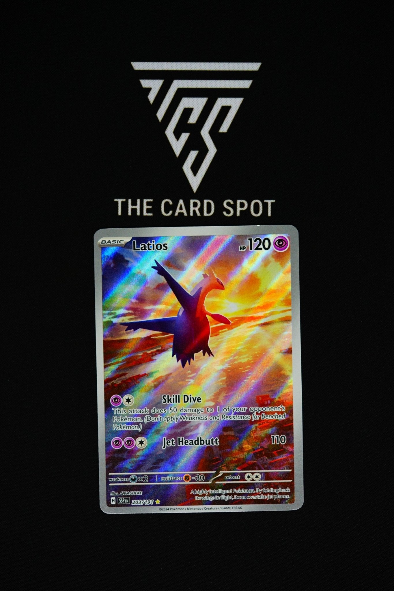 203/191 - Latios - Pokemon TCG THE CARD SPOT PTY LTD. 203/191 - Latios - Pokemon TCG THE CARD SPOT PTY LTD.