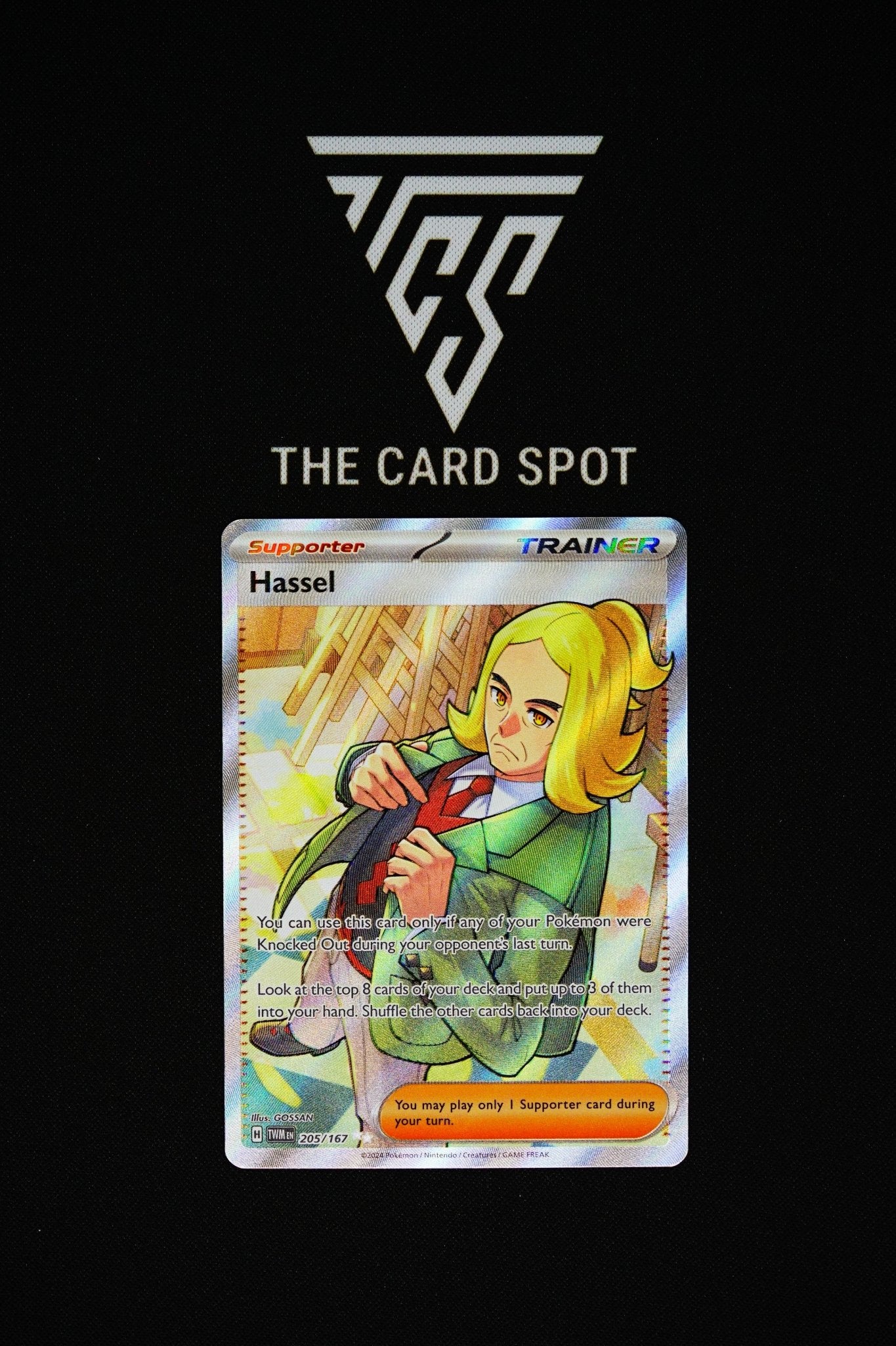 hassel pokemon card 205/167 - Hassel
