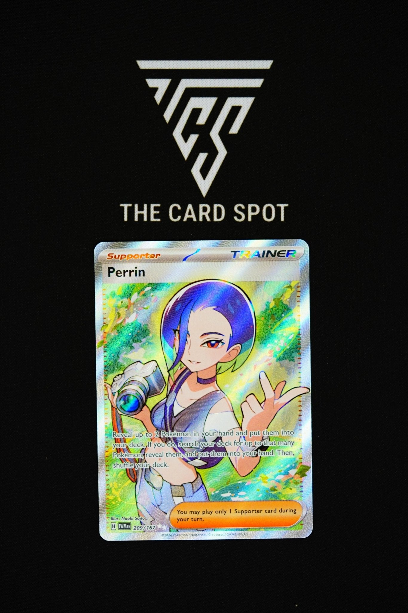 209/167 - Perrin - Pokemon TCG THE CARD SPOT PTY LTD. 209/167 - Perrin - Pokemon TCG THE CARD SPOT PTY LTD.
