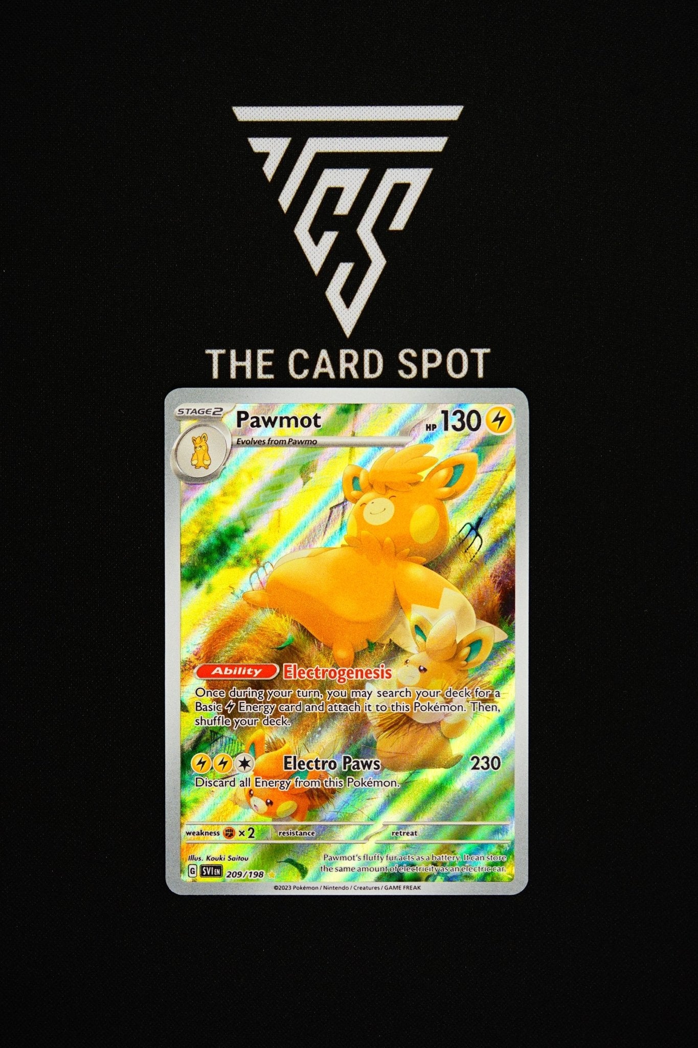 209/198 Pawmot - Pokemon TCG - THE CARD SPOT PTY LTD.