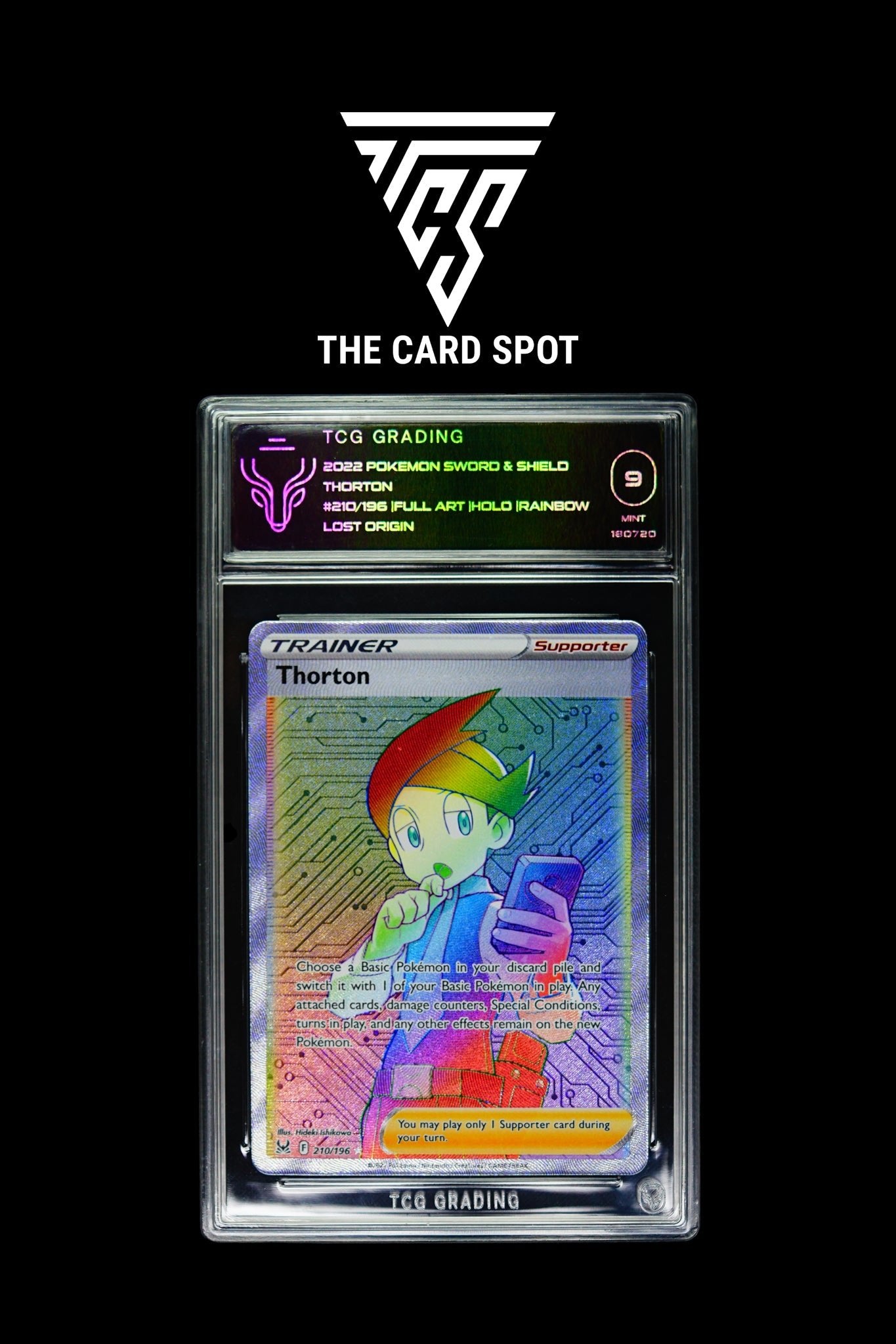 Pokemon TCG: THORTON 210/196 - TCG 9 THE CARD SPOT PTY LTD. Pokemon TCG: THORTON 210/196 - TCG 9 THE CARD SPOT PTY LTD.