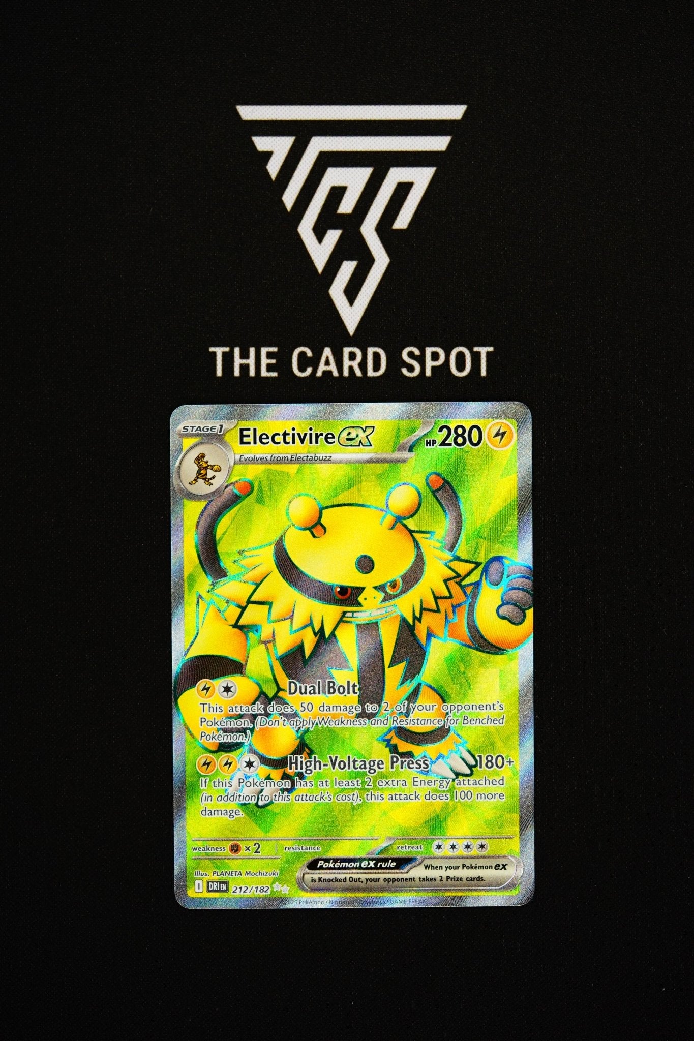 212/182 Electivire Ex - Pokemon TCG - THE CARD SPOT PTY LTD.