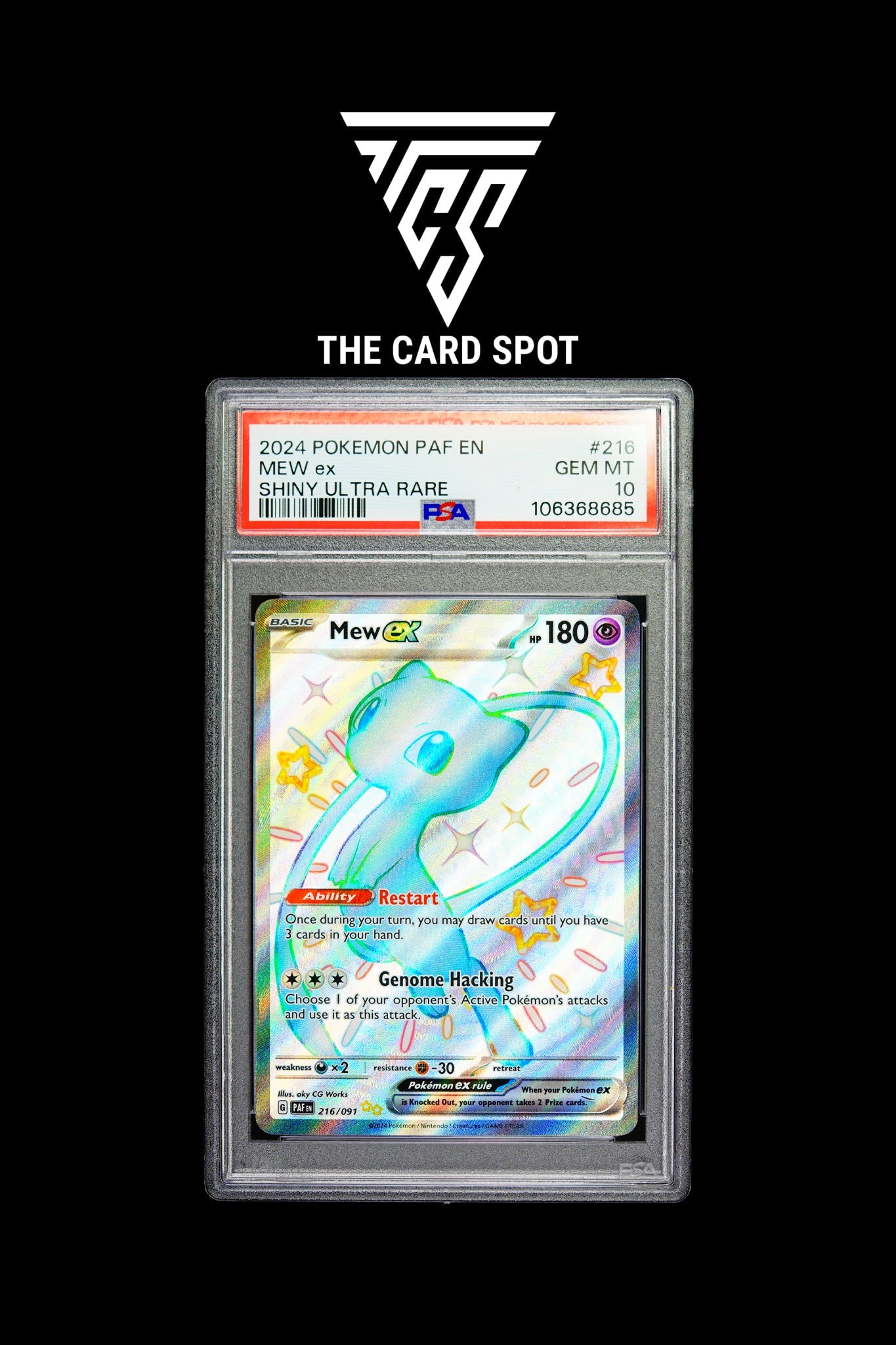 216/091 - Mew Ex PSA 10