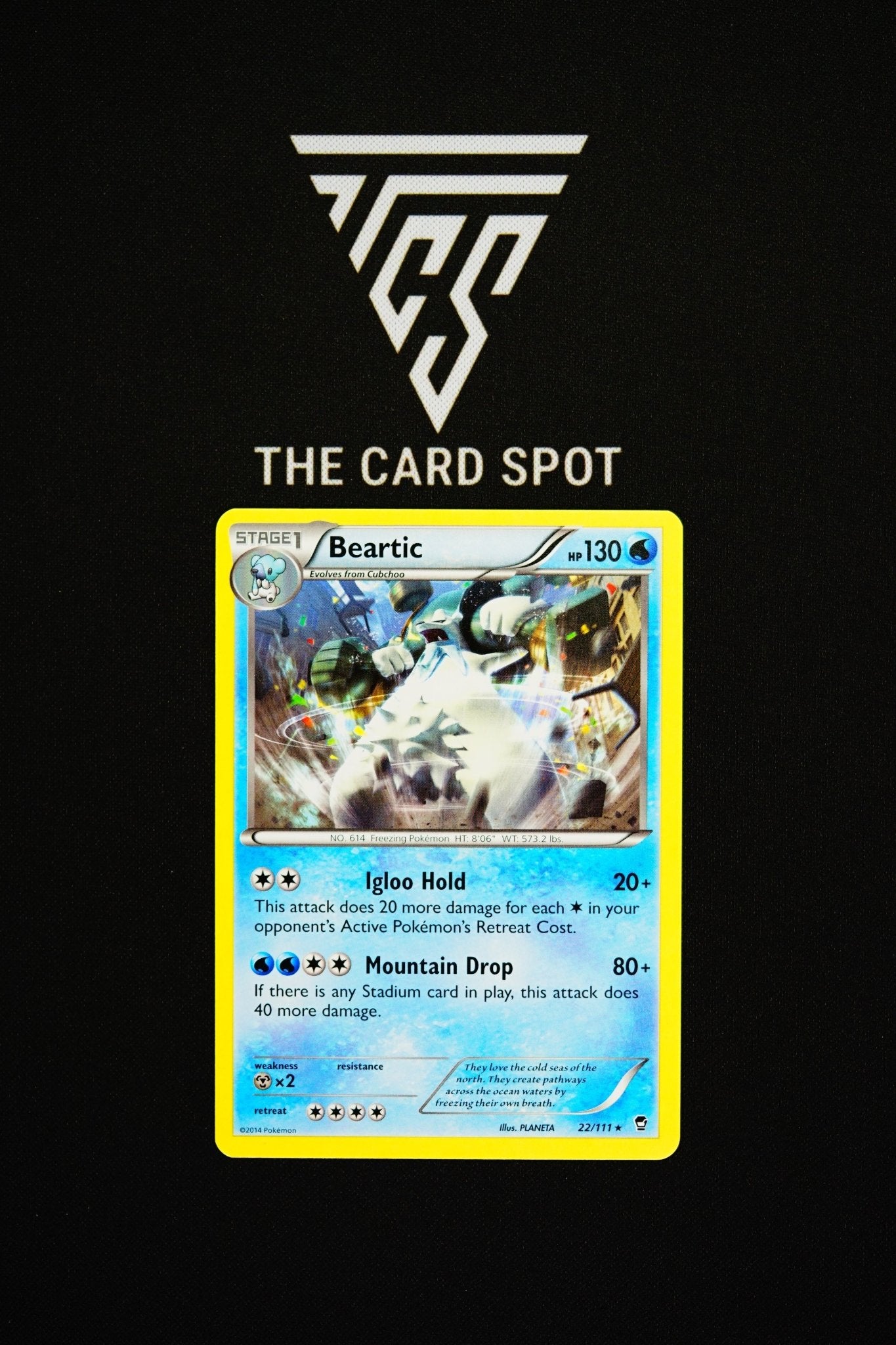 22/111 Beartic - Pokemon TCG - THE CARD SPOT PTY LTD.