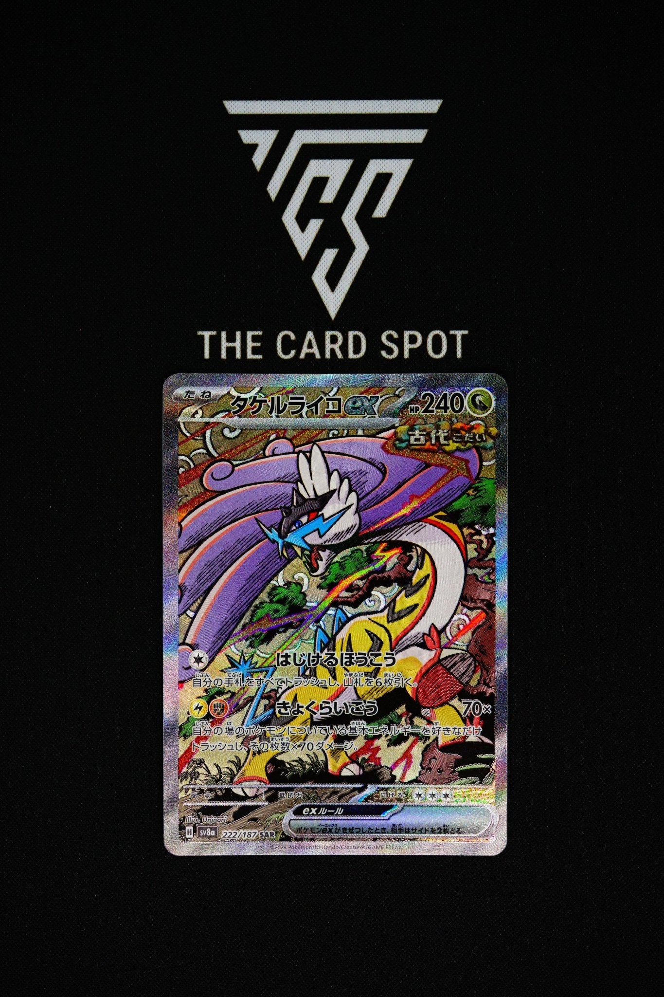 222/187 - Raging Bolt EX - Pokemon TCG - THE CARD SPOT PTY LTD.