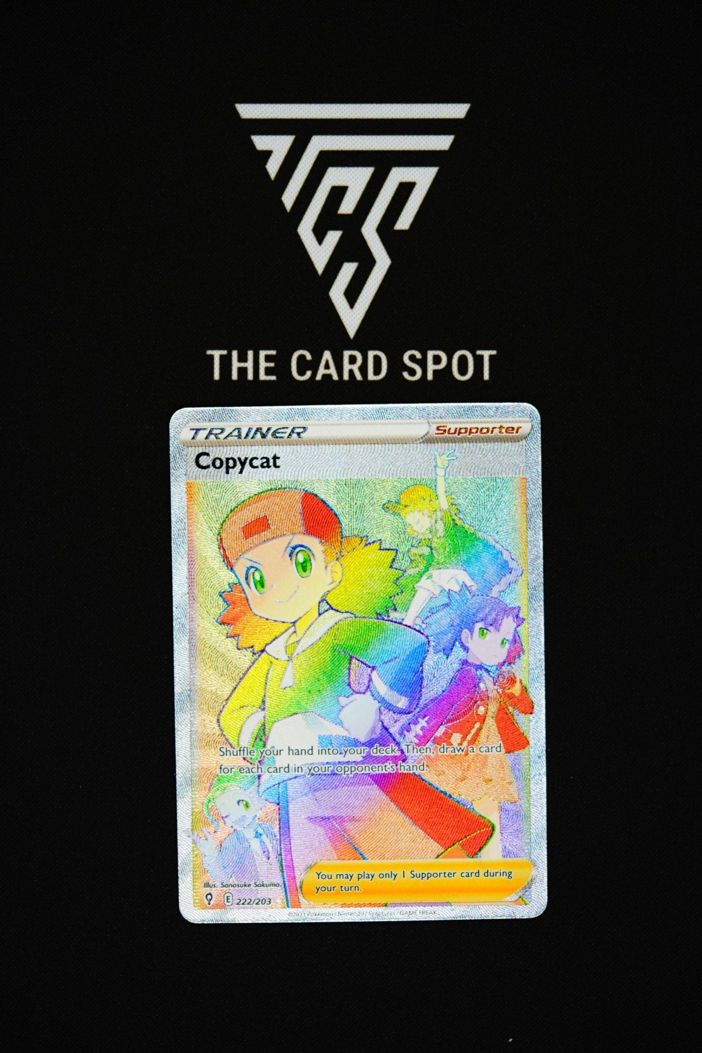 pokemon copycat card 222/203 - Copycat