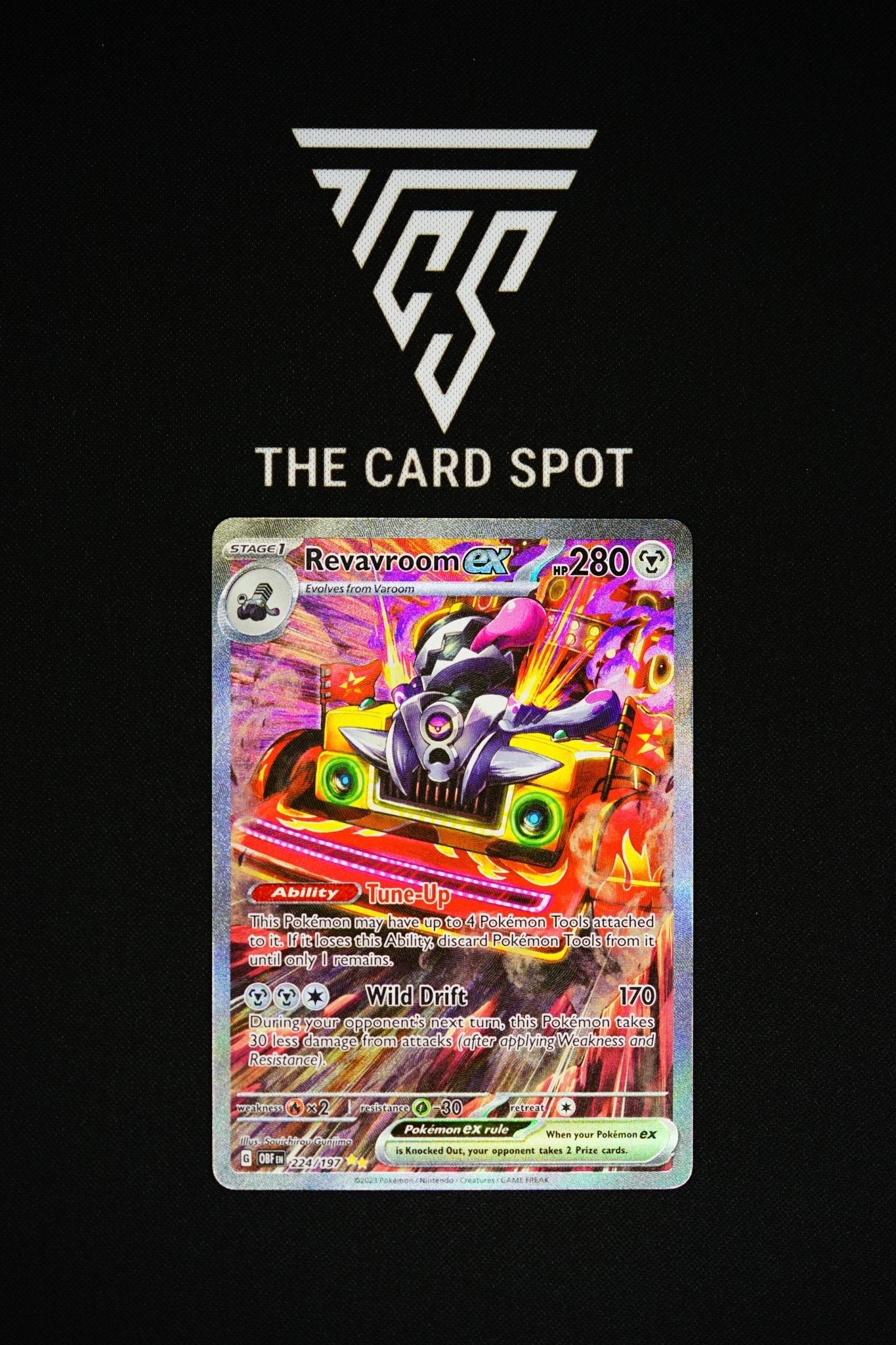224/197 Revavroom Ex - Pokemon TCG THE CARD SPOT PTY LTD. 224/197 Revavroom Ex - Pokemon TCG THE CARD SPOT PTY LTD.
