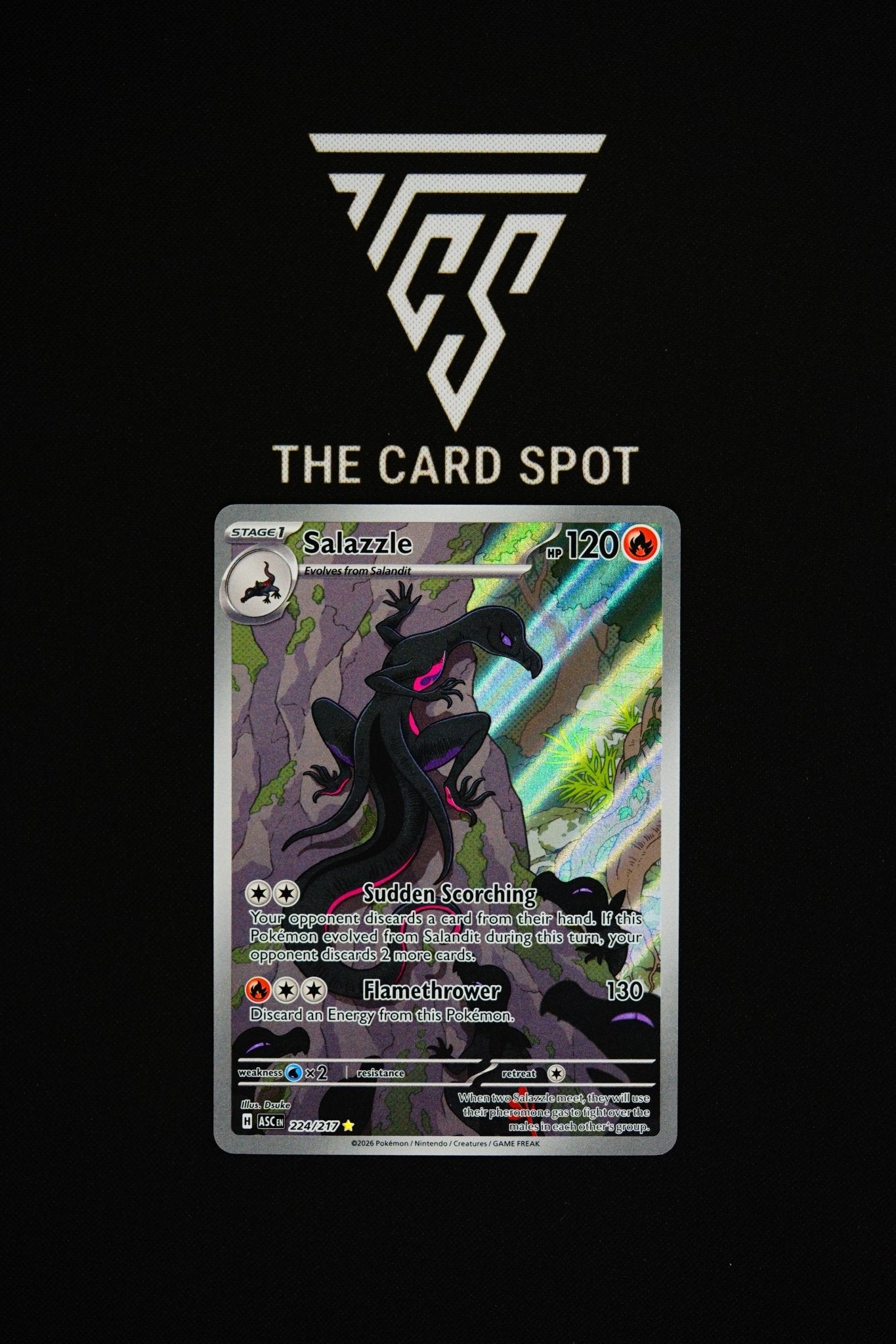 224/217 Salazzle - Pokemon TCG - THE CARD SPOT PTY LTD.
