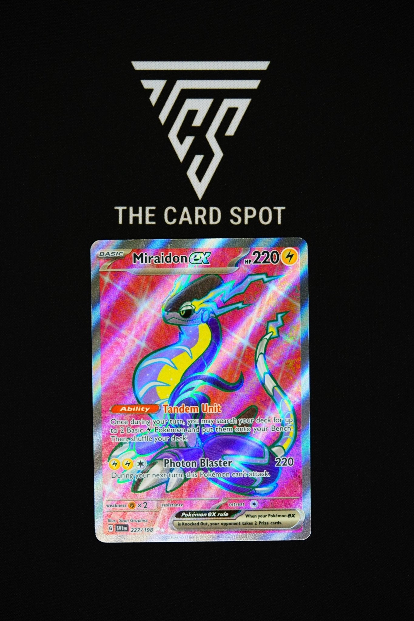 227/198 - Miraidon EX - Pokemon TCG - THE CARD SPOT PTY LTD.