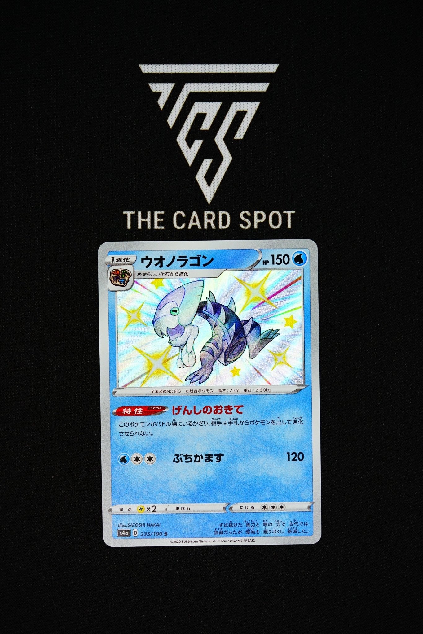 235/190 Dracovish - Pokemon TCG THE CARD SPOT PTY LTD. 235/190 Dracovish - Pokemon TCG THE CARD SPOT PTY LTD.