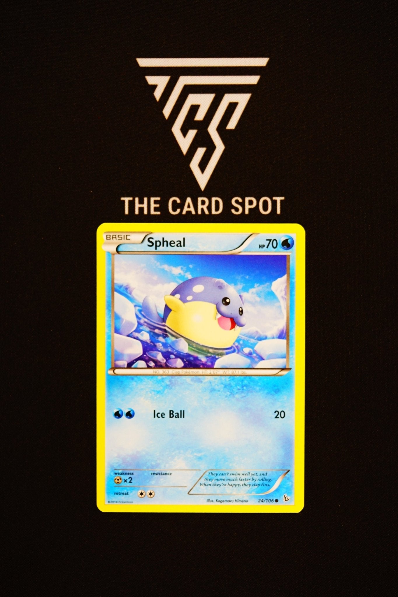 24/106 Spheal - Pokemon TCG - THE CARD SPOT PTY LTD.