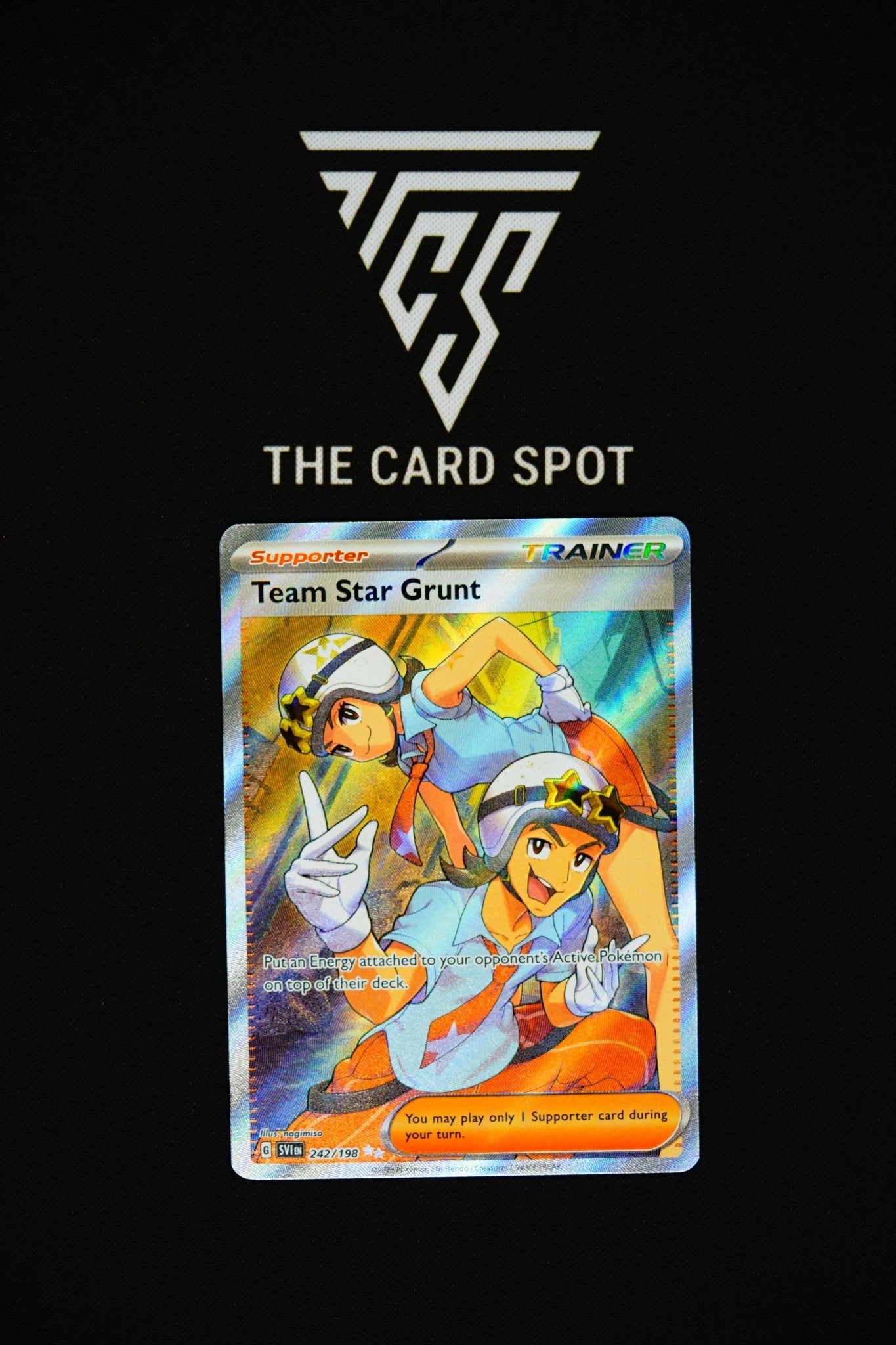 242 198 pokemon card 242/198 Team Star Grunt