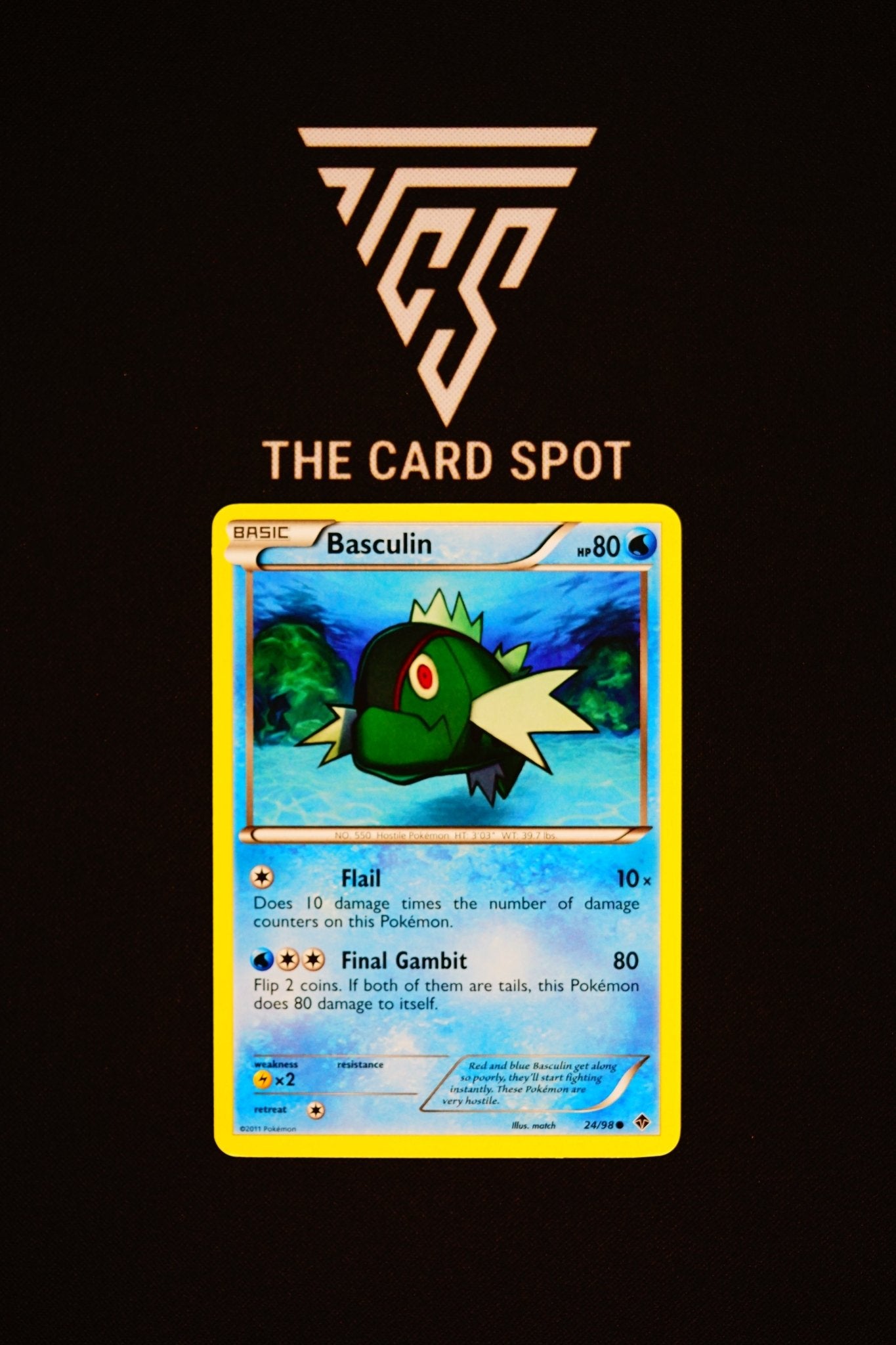 24/98 Basculin - Pokemon TCG - THE CARD SPOT PTY LTD.