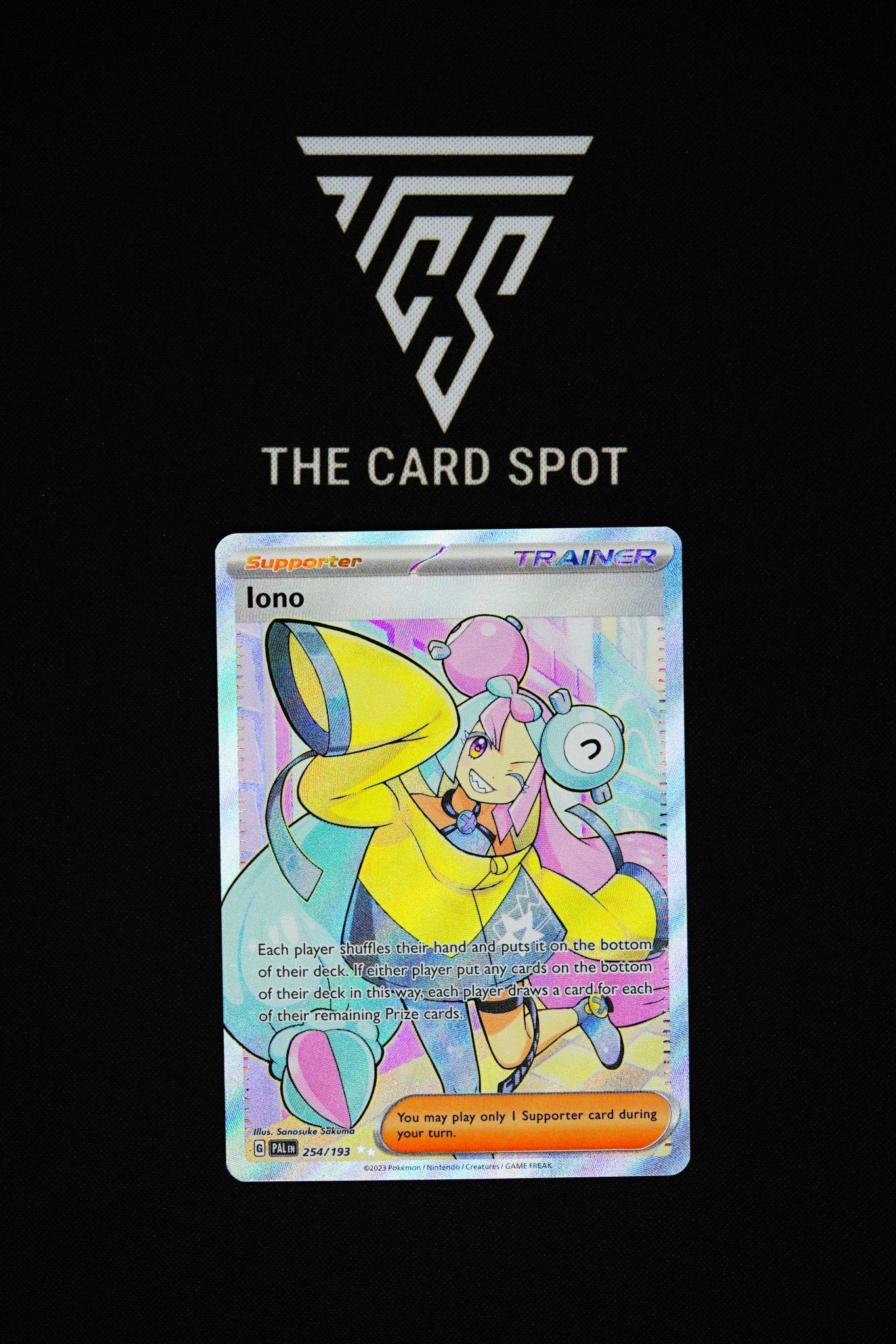 254/193 - Iono - Pokemon TCG THE CARD SPOT PTY LTD. 254/193 - Iono - Pokemon TCG THE CARD SPOT PTY LTD.