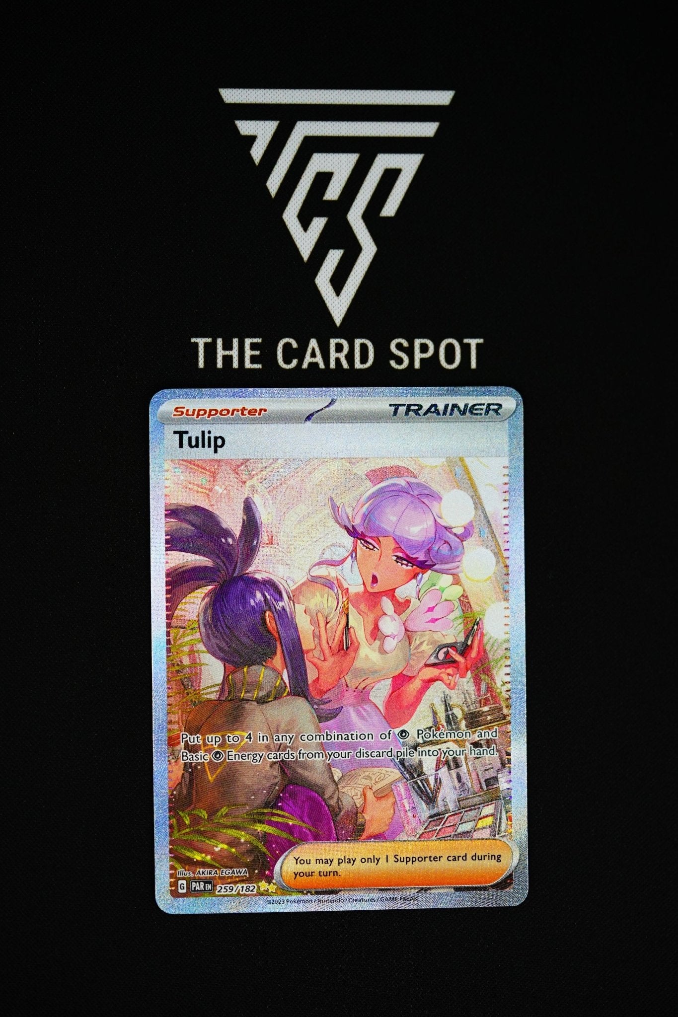 tulip pokemon card 259/182 Tulip
