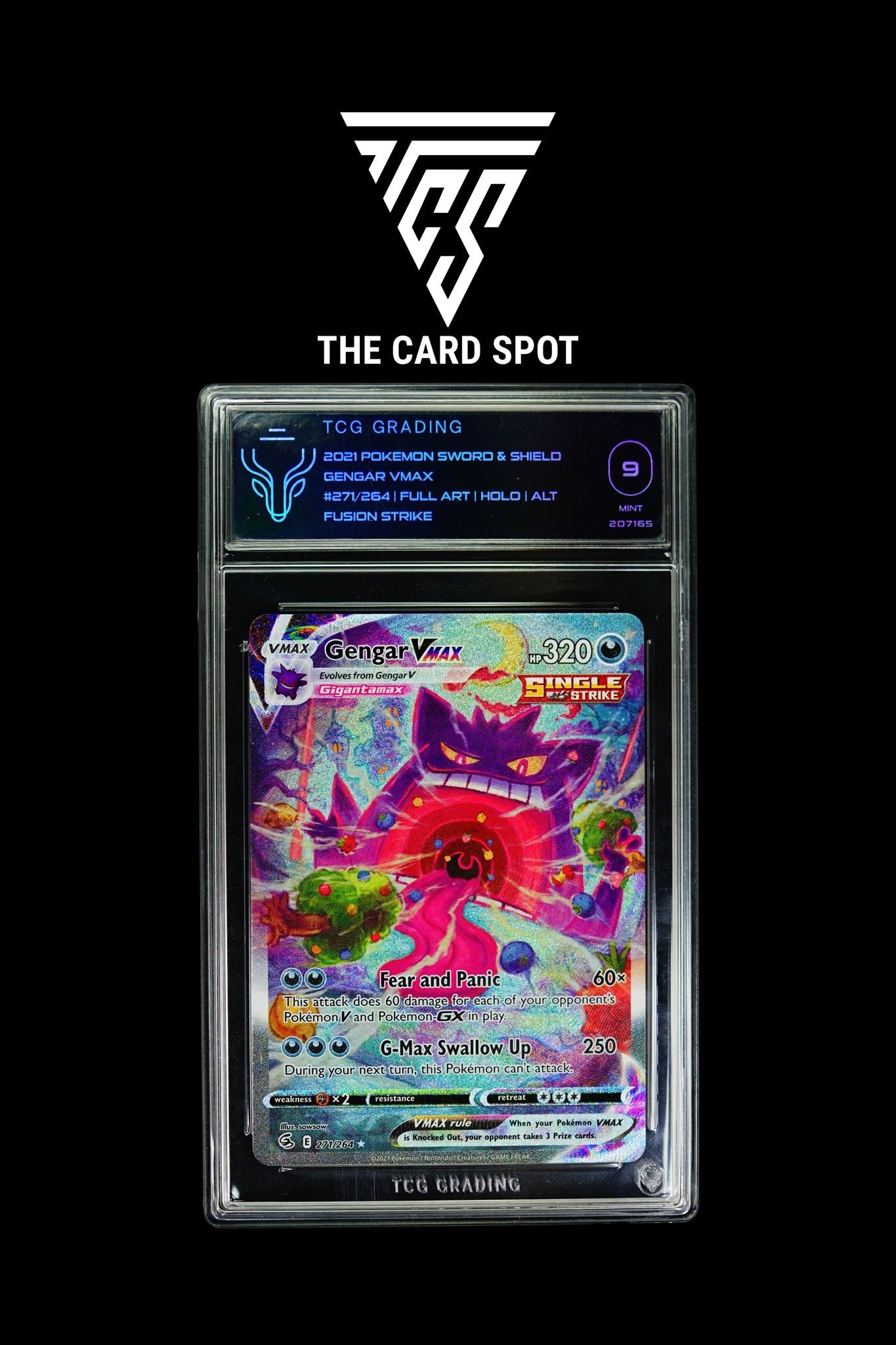 Pokemon TCG: GENGAR VMAX ALT ART HOLO TCG 9 ( PSA ) THE CARD SPOT PTY LTD. Pokemon TCG: GENGAR VMAX ALT ART HOLO TCG 9 ( PSA ) THE CARD SPOT PTY LTD.