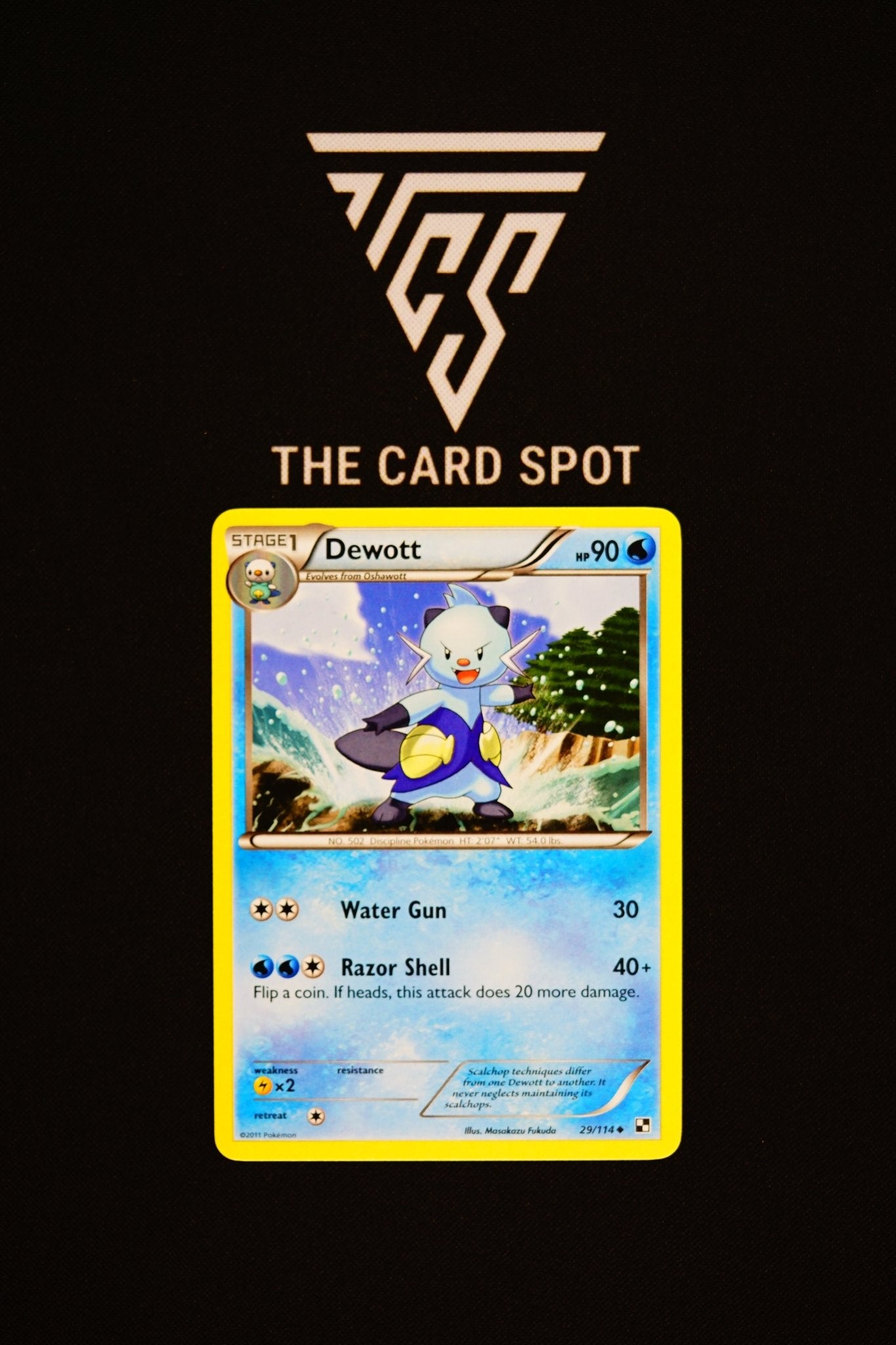 29/114 Dewott - Pokemon TCG - THE CARD SPOT PTY LTD.