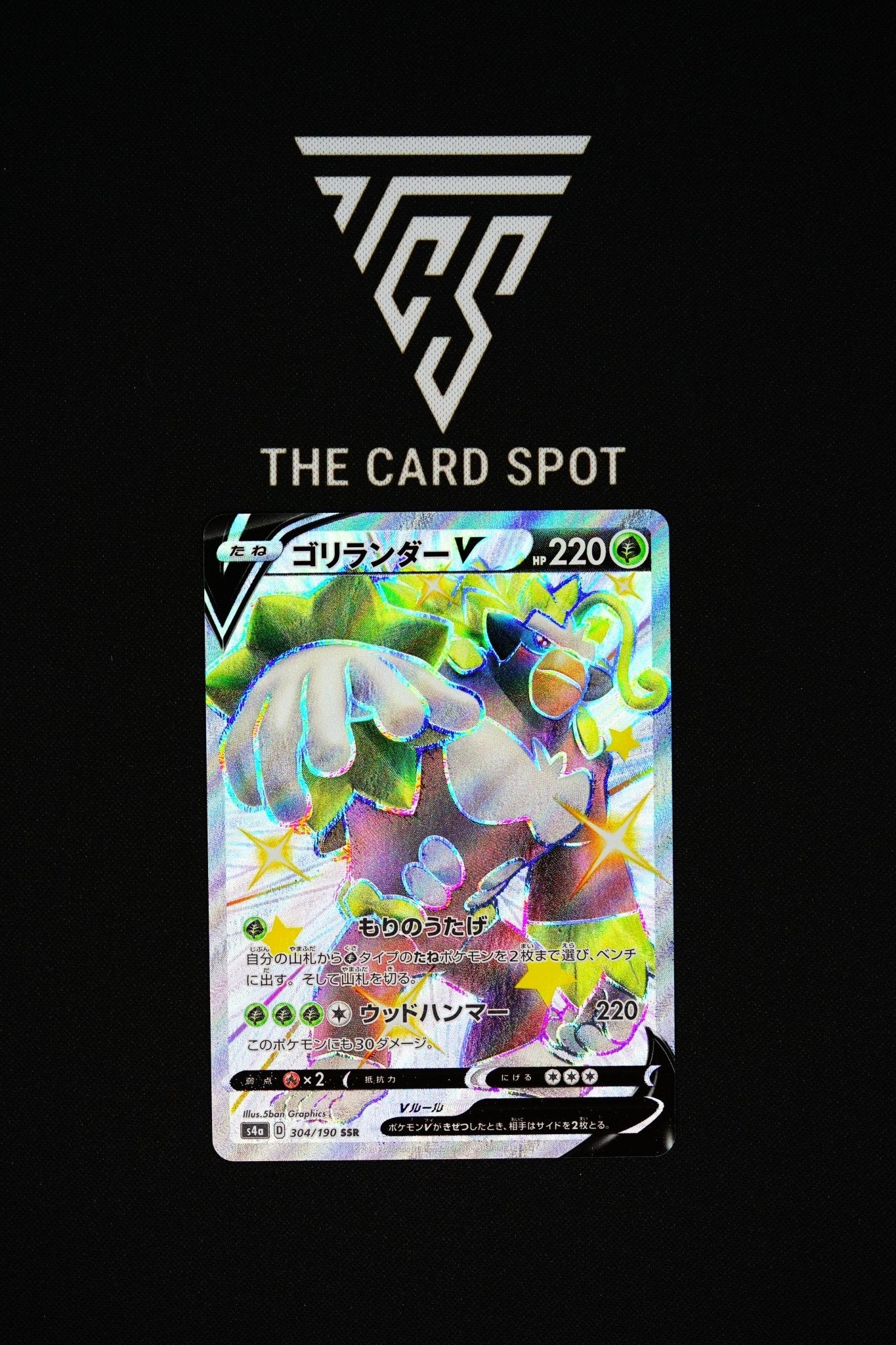 304/190 Rillaboom V - Pokemon TCG - THE CARD SPOT PTY LTD.