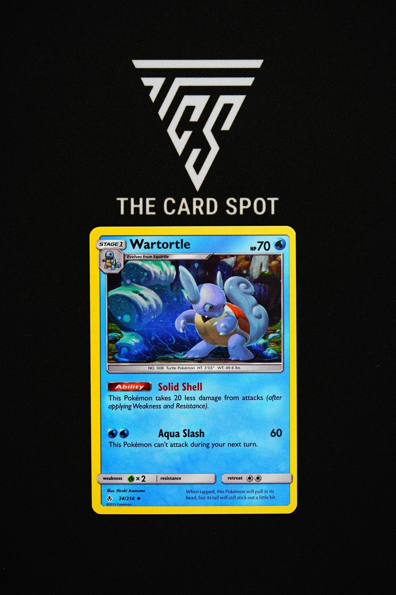 34/214 Wartortle Holo