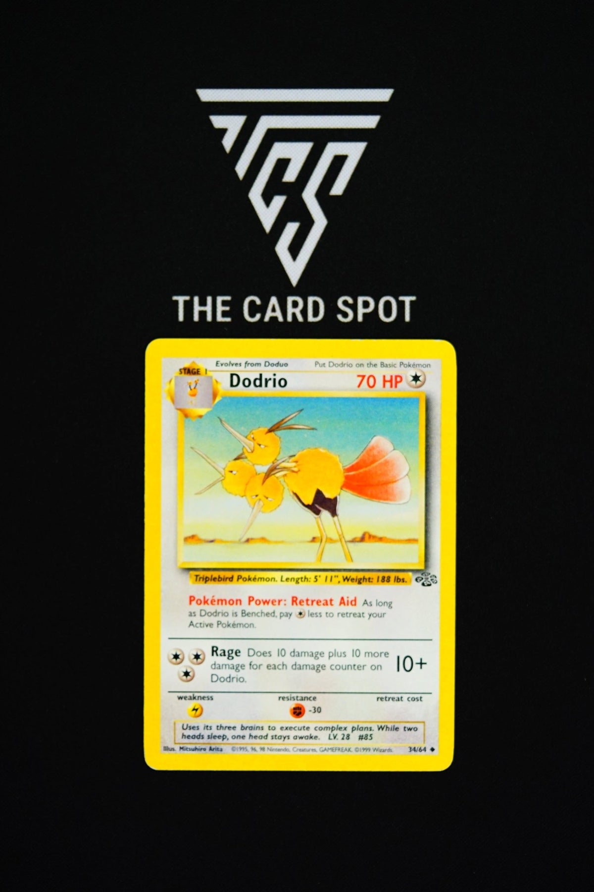 34/64 Dodrio - Pokemon TCG - THE CARD SPOT PTY LTD.