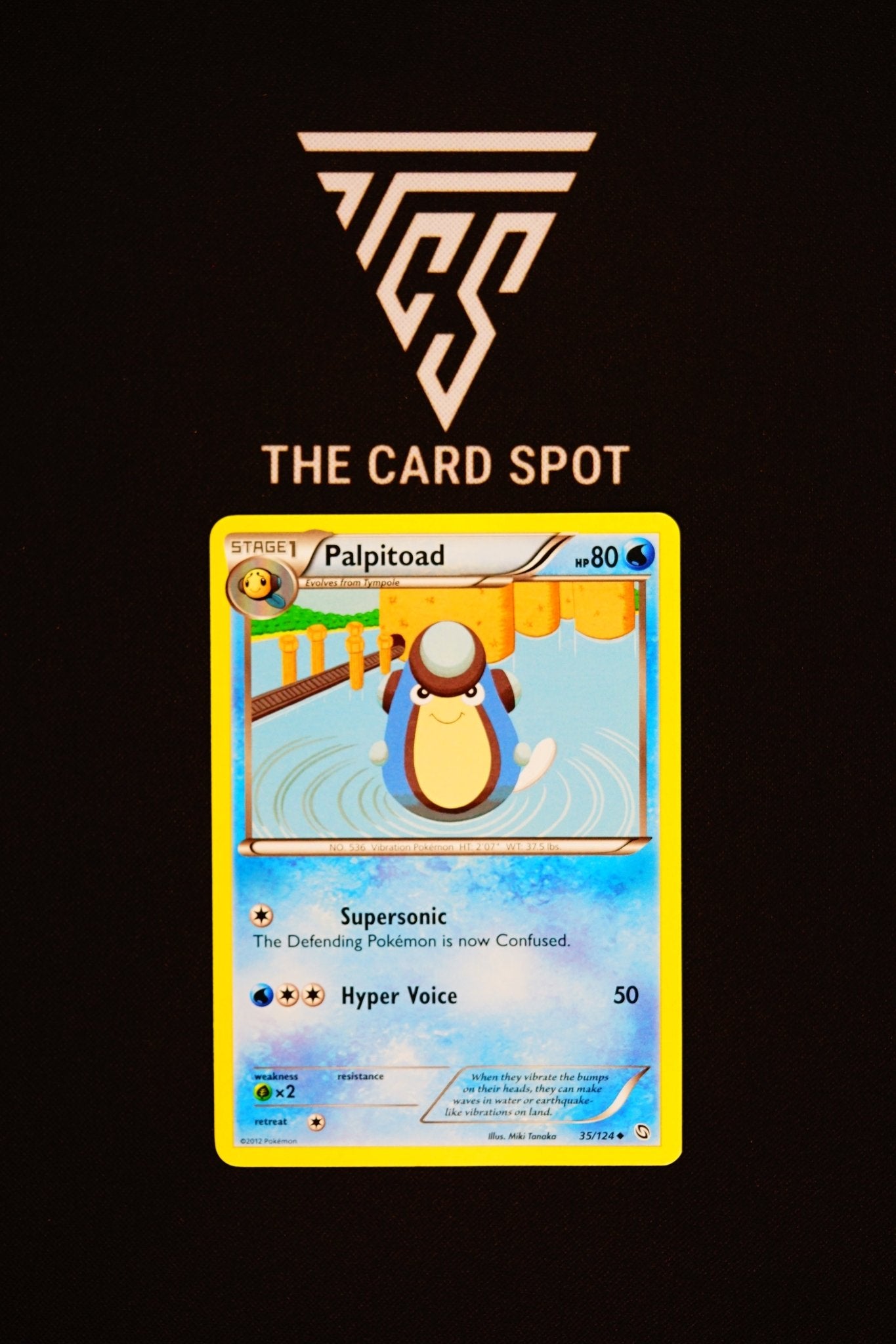 35/124 Palpitoad - Pokemon TCG - THE CARD SPOT PTY LTD.