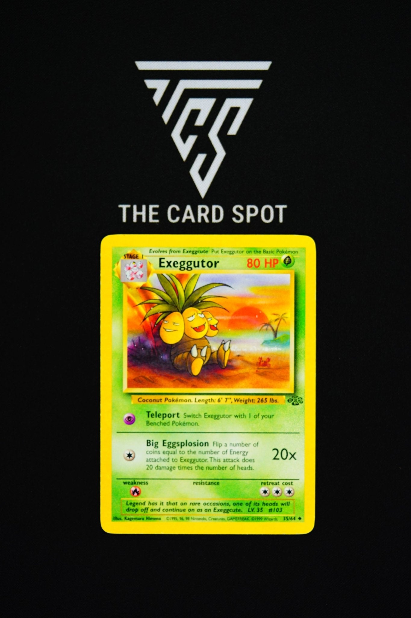 35/64 Exeggutor - Pokemon TCG - THE CARD SPOT PTY LTD.
