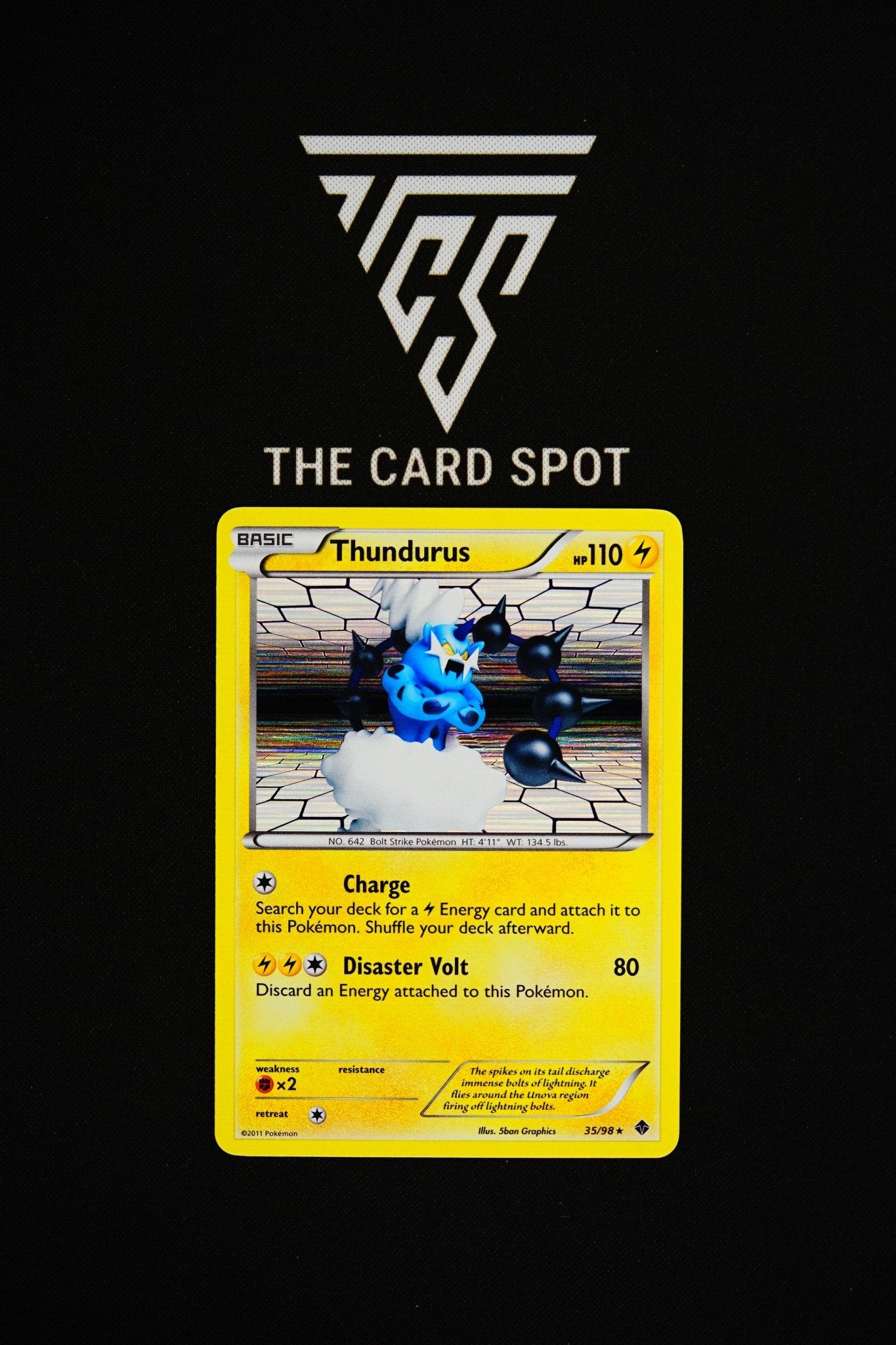 35/98 - Thundurus - Pokemon TCG - THE CARD SPOT PTY LTD.