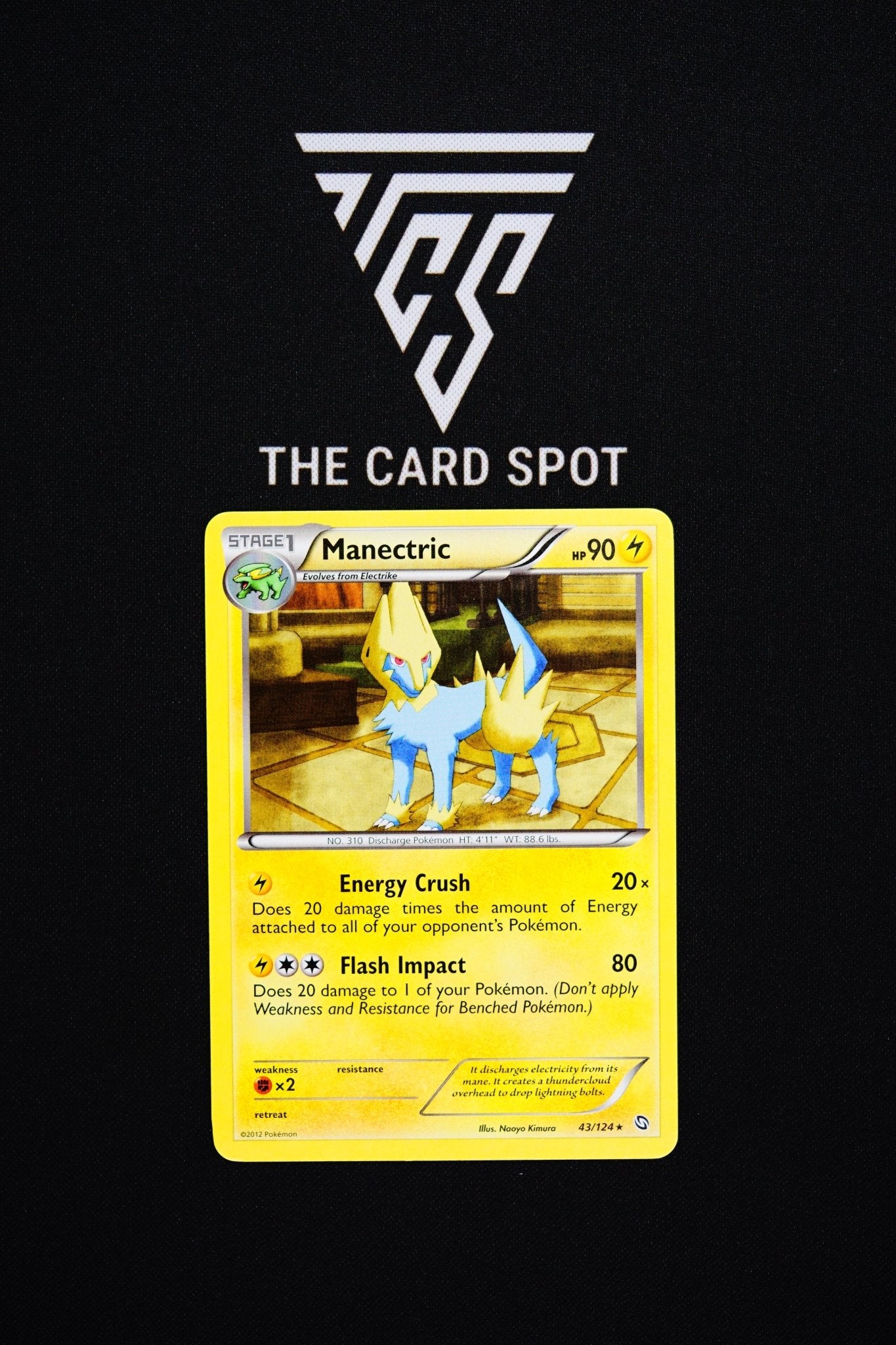 43/124 Manectric - Pokemon TCG - THE CARD SPOT PTY LTD.
