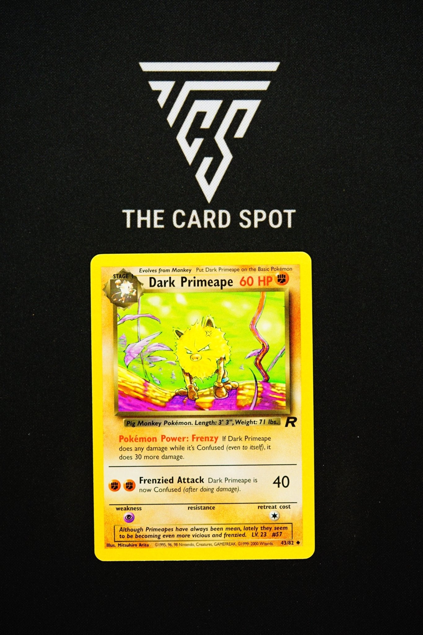 43/82 - Dark Primeape - Pokemon TCG - THE CARD SPOT PTY LTD.