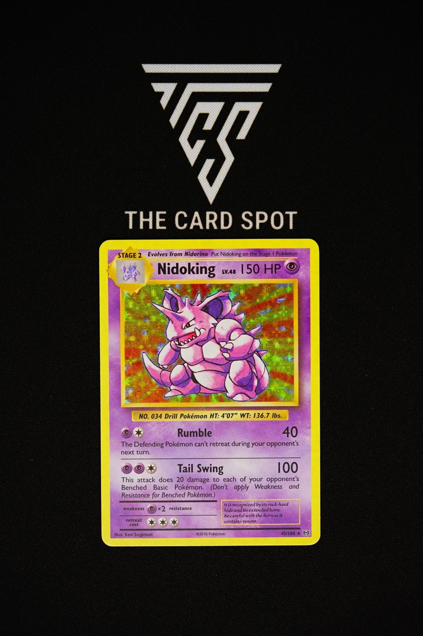 45/108 Nidoking - Pokemon TCG - THE CARD SPOT PTY LTD.