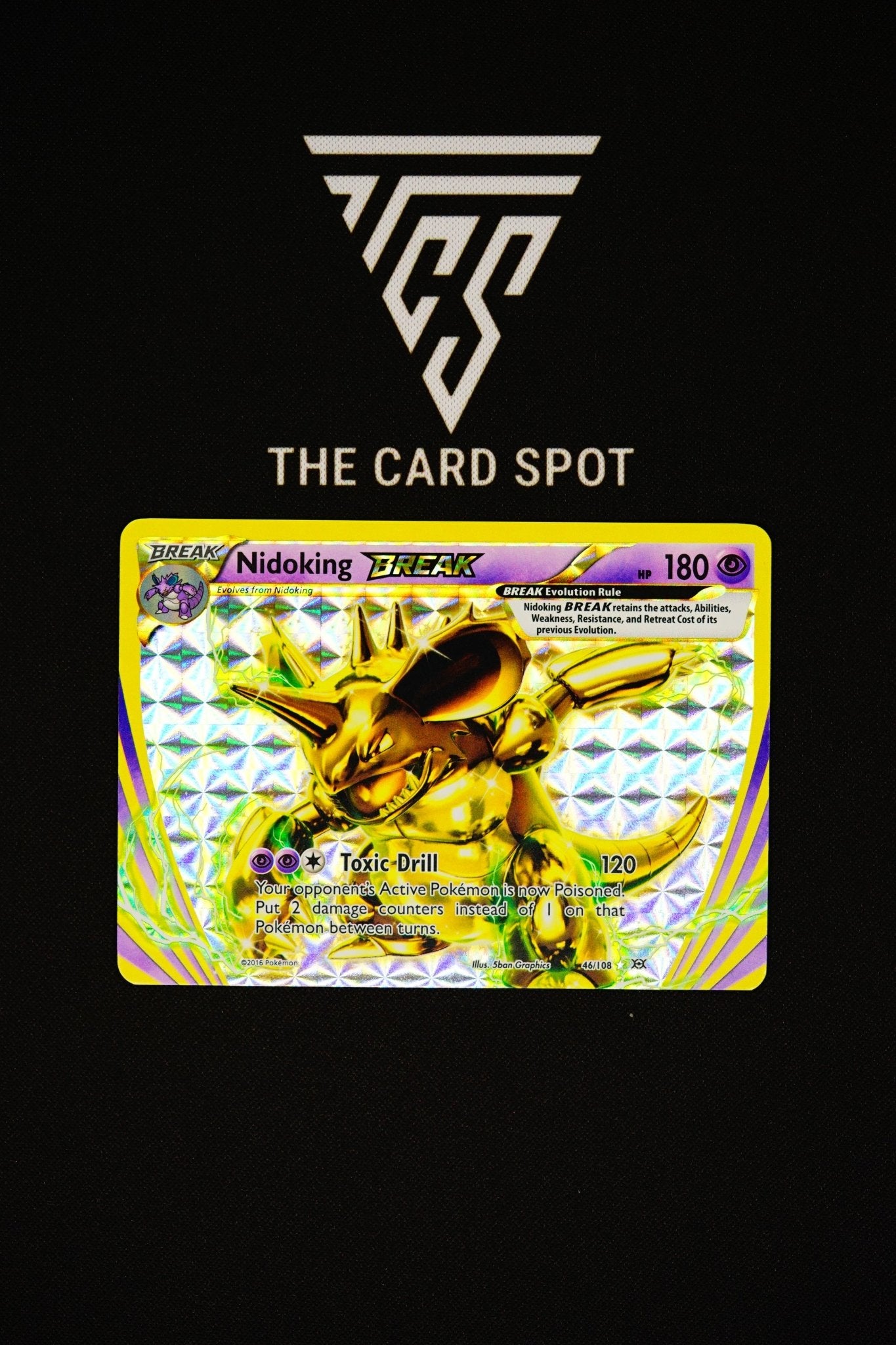 46/108 - Nidoking BREAK - Pokemon TCG THE CARD SPOT PTY LTD. 46/108 - Nidoking BREAK - Pokemon TCG THE CARD SPOT PTY LTD.